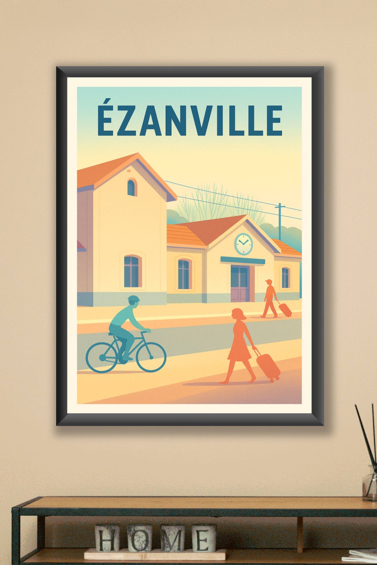 Affiche de Ézanville - L'Élégance du Quotidien en Douceur