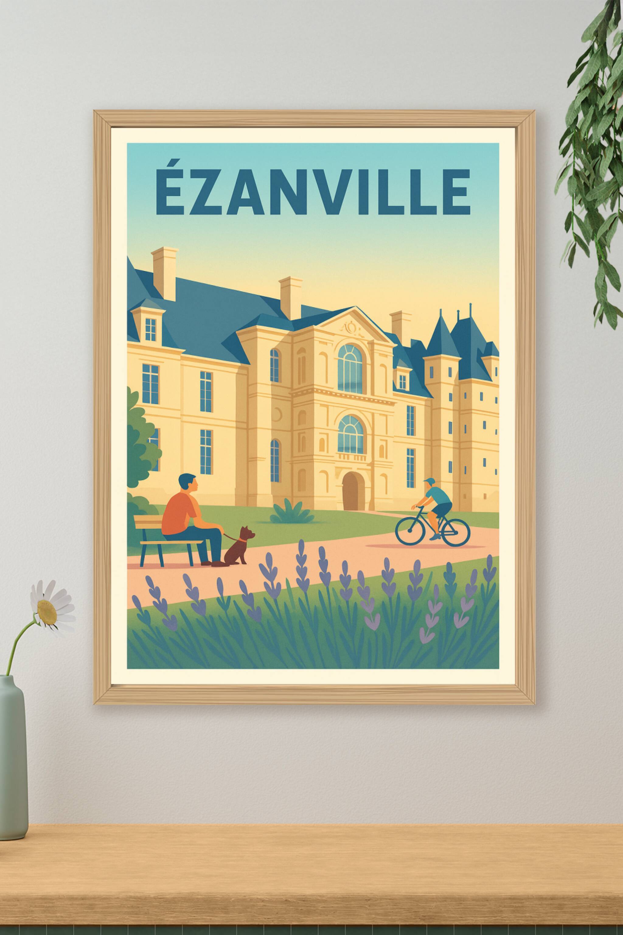 Affiche de Ézanville - Charme et sérénité au château