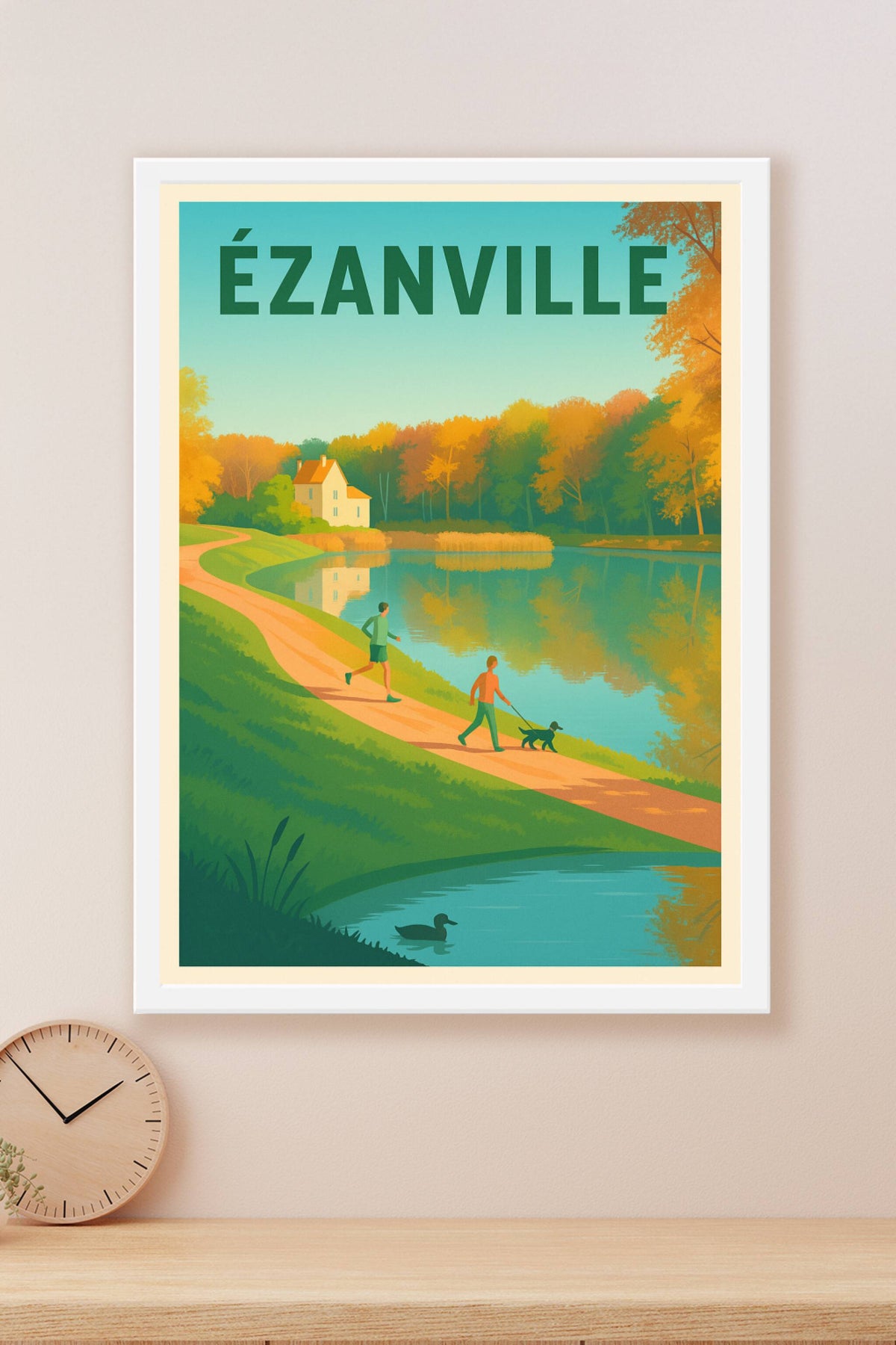 Affiche de Ézanville - Balade bucolique au bord de l'eau