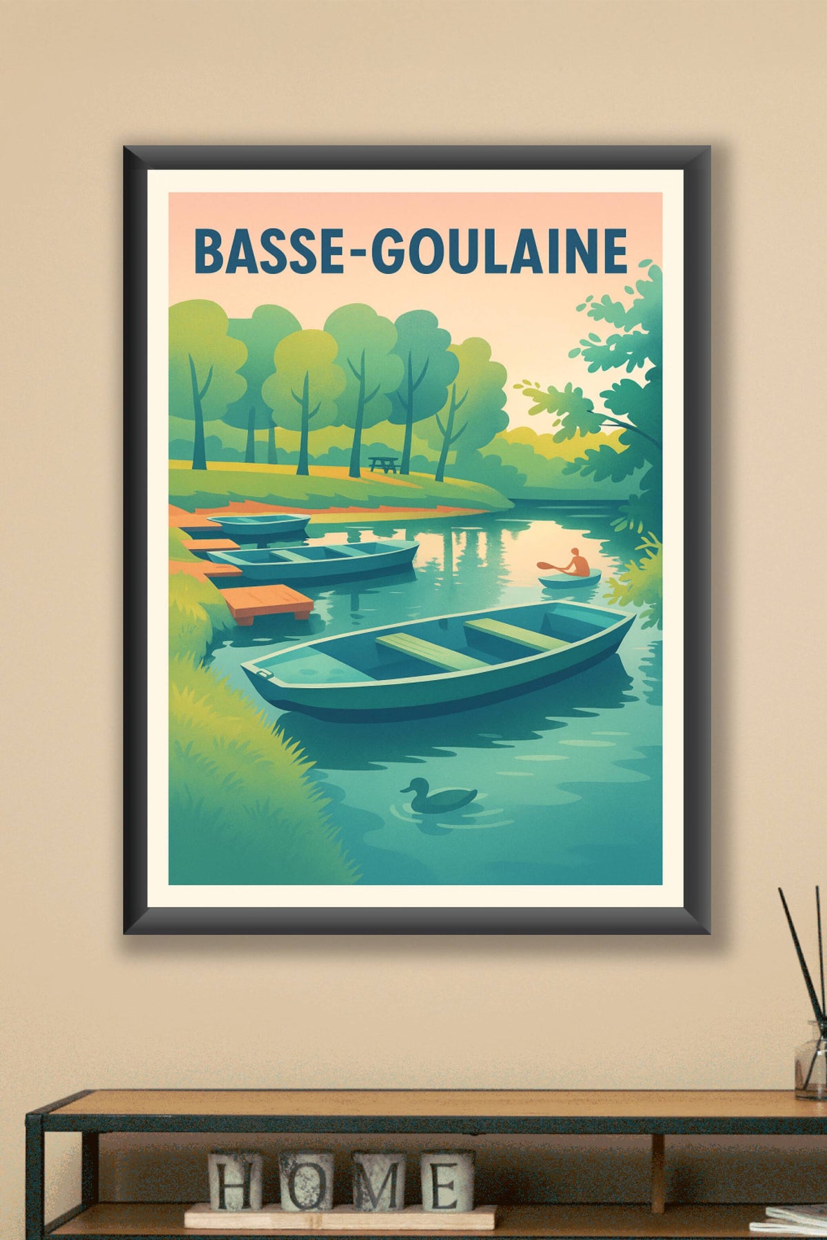 Affiche de Basse-Goulaine - Sérénité au fil de l'eau