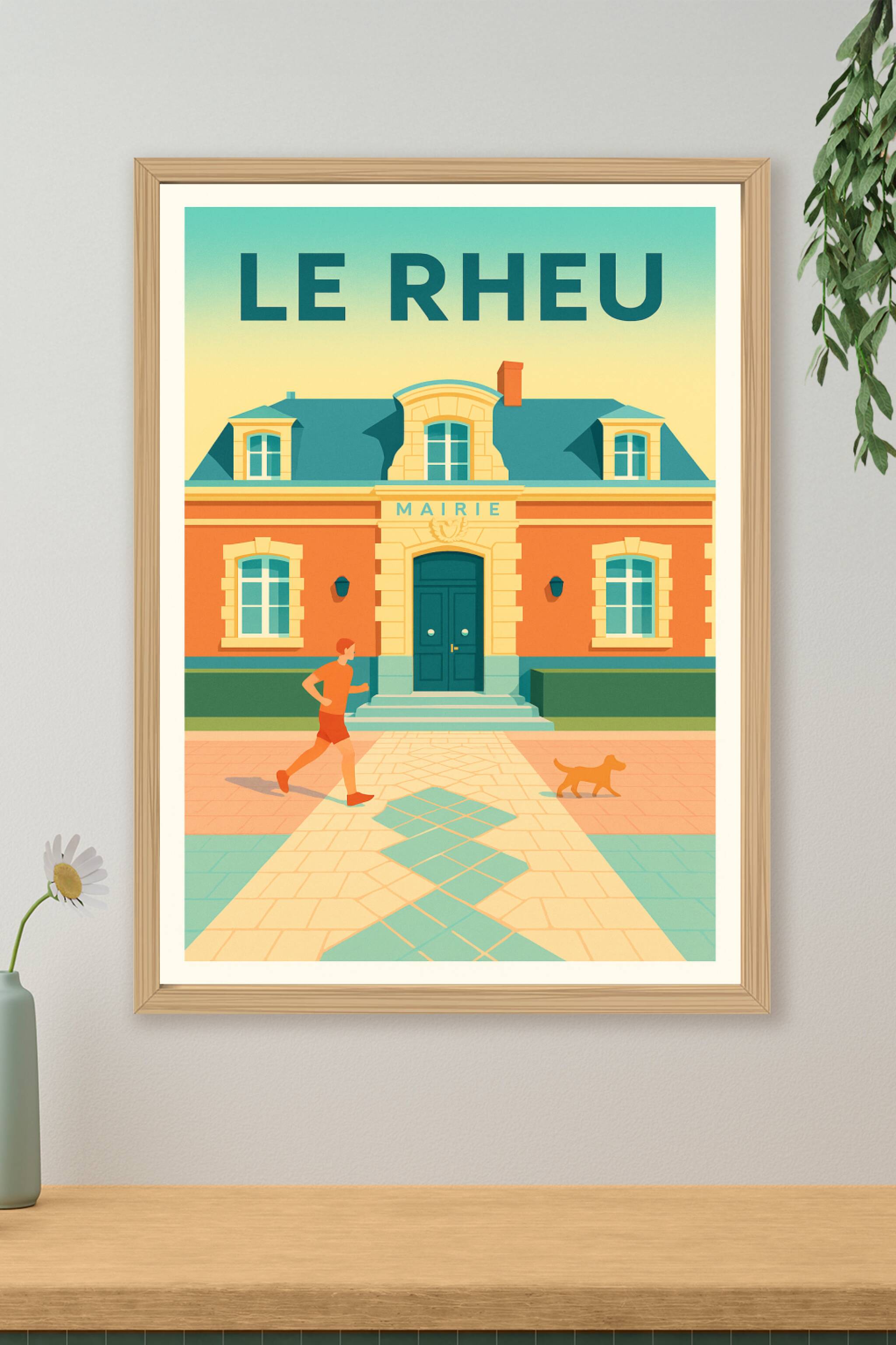 Affiche de Le Rheu - Charme tranquille et authenticité