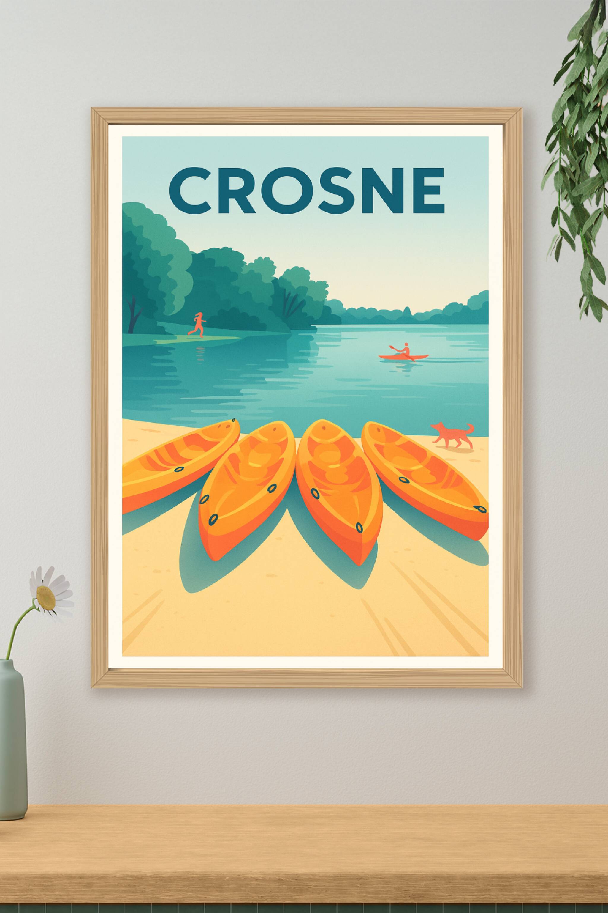 Affiche de Crosne - Escapade nature au fil de l'eau