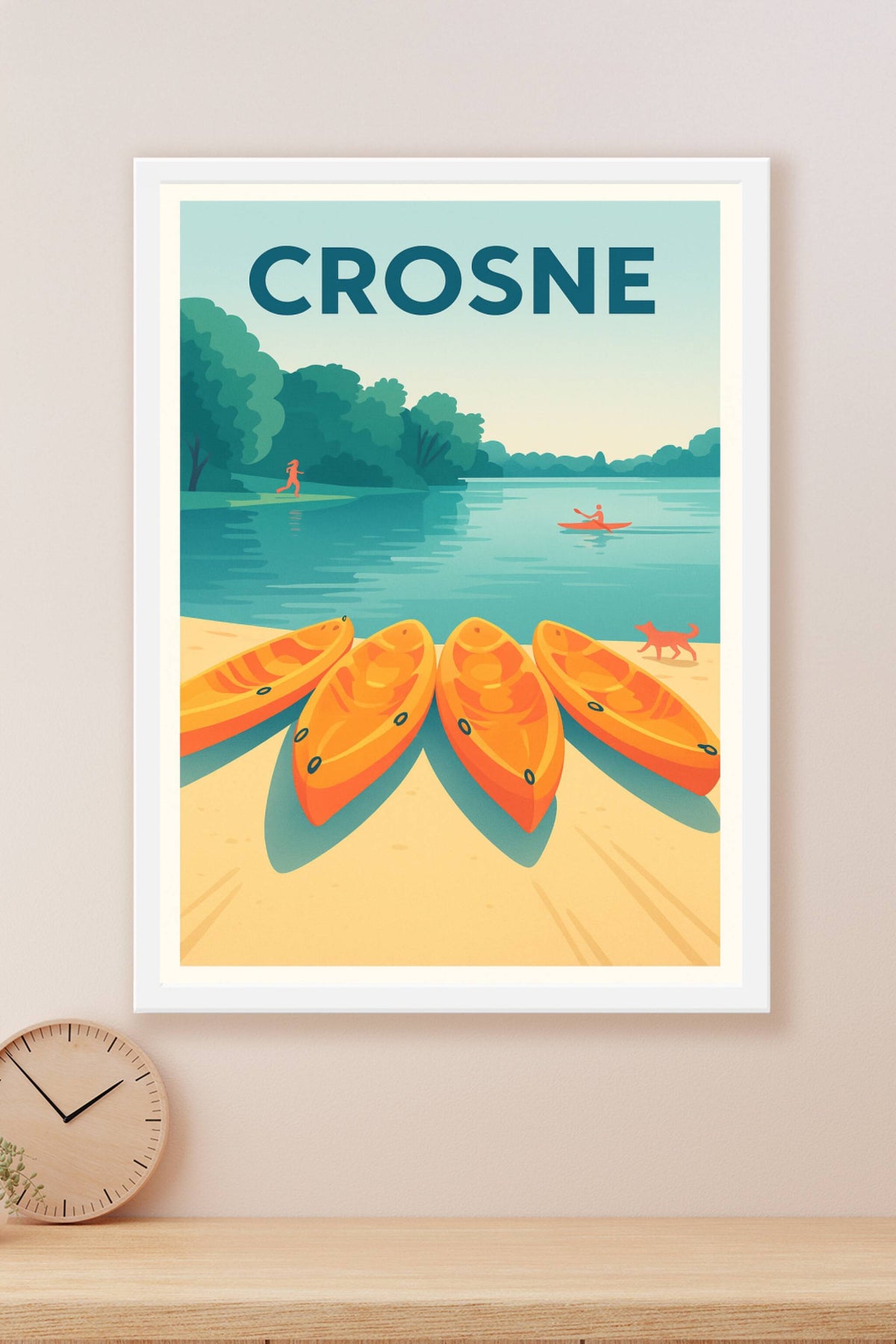 Affiche de Crosne - Escapade nature au fil de l'eau