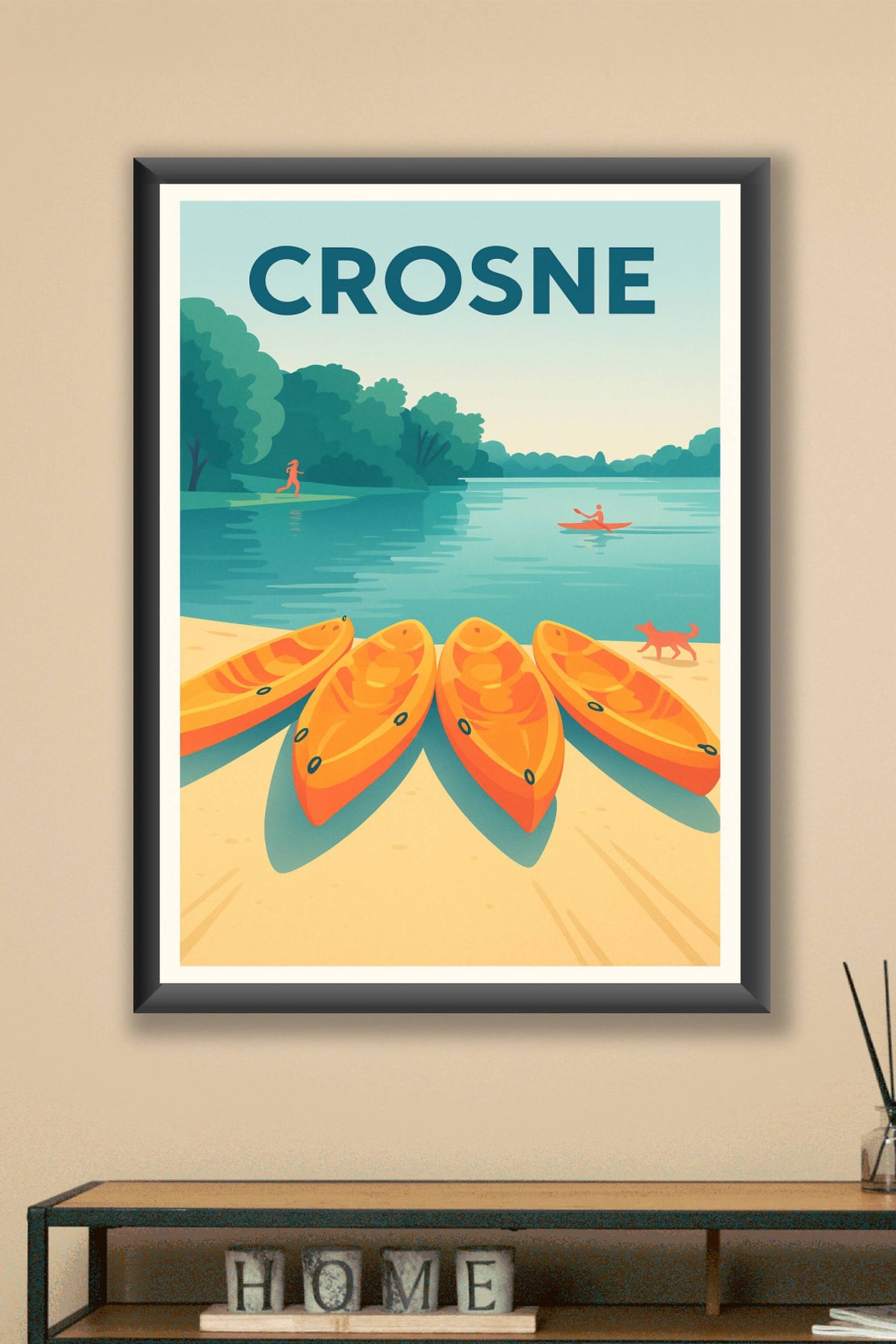Affiche de Crosne - Escapade nature au fil de l'eau