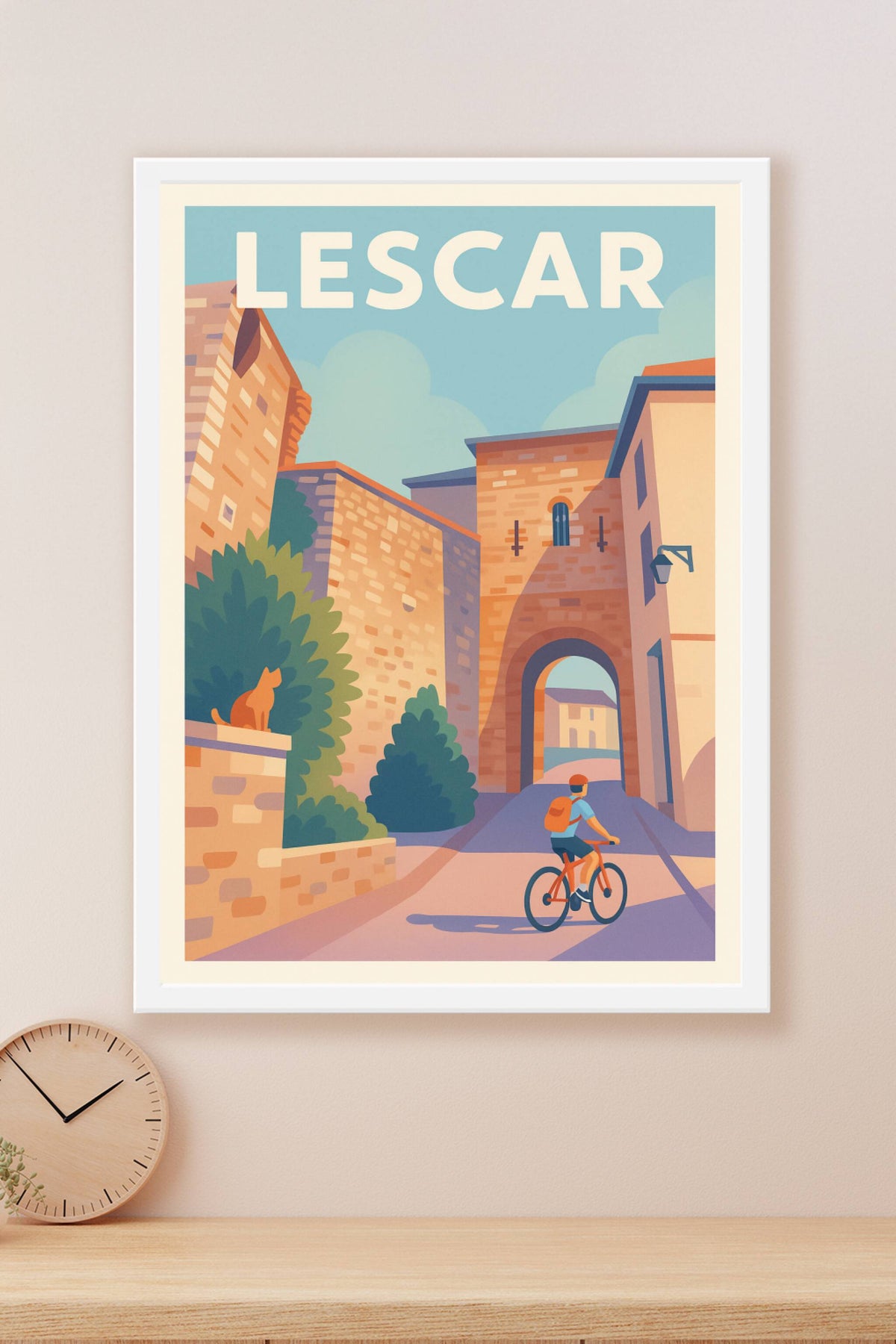 Affiche de Lescar - Charme et douceur d'une cité historique