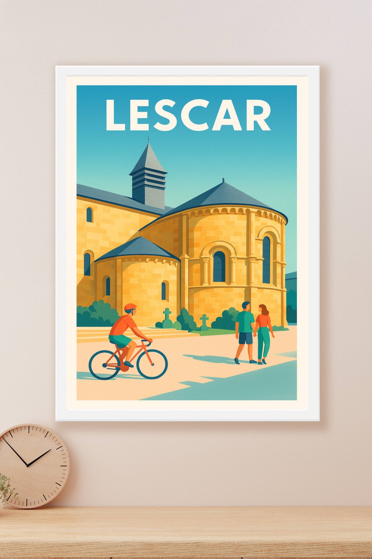 Affiche de Lescar - Charme historique et douceur de vivre