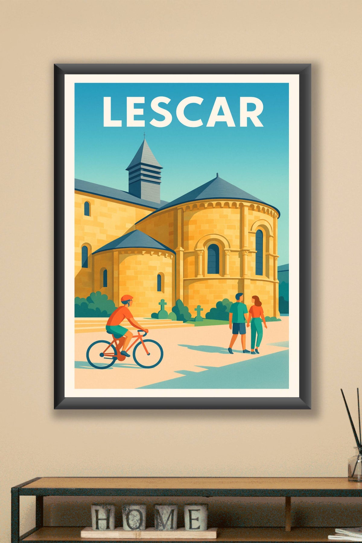 Affiche de Lescar - Charme historique et douceur de vivre