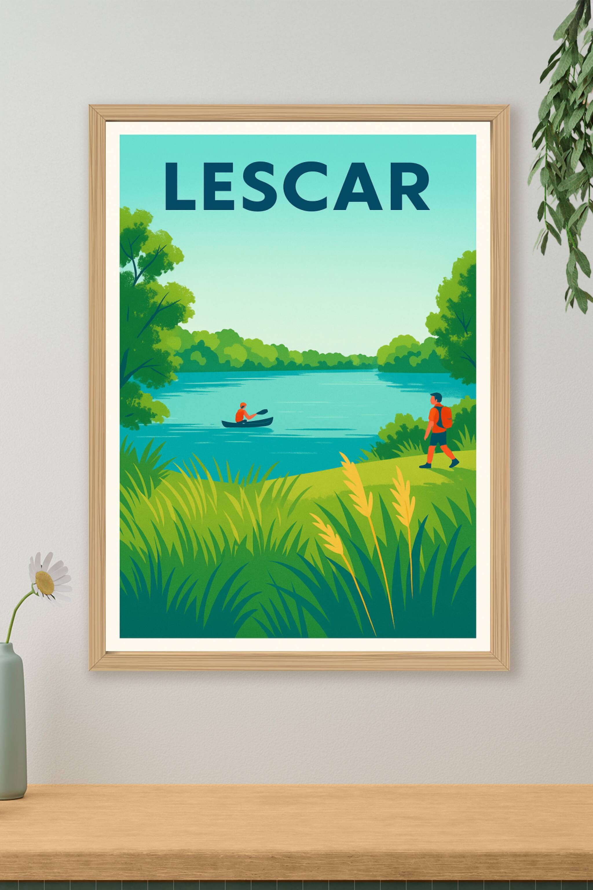 Affiche de Lescar - Évasion Nature au Cœur des Rives