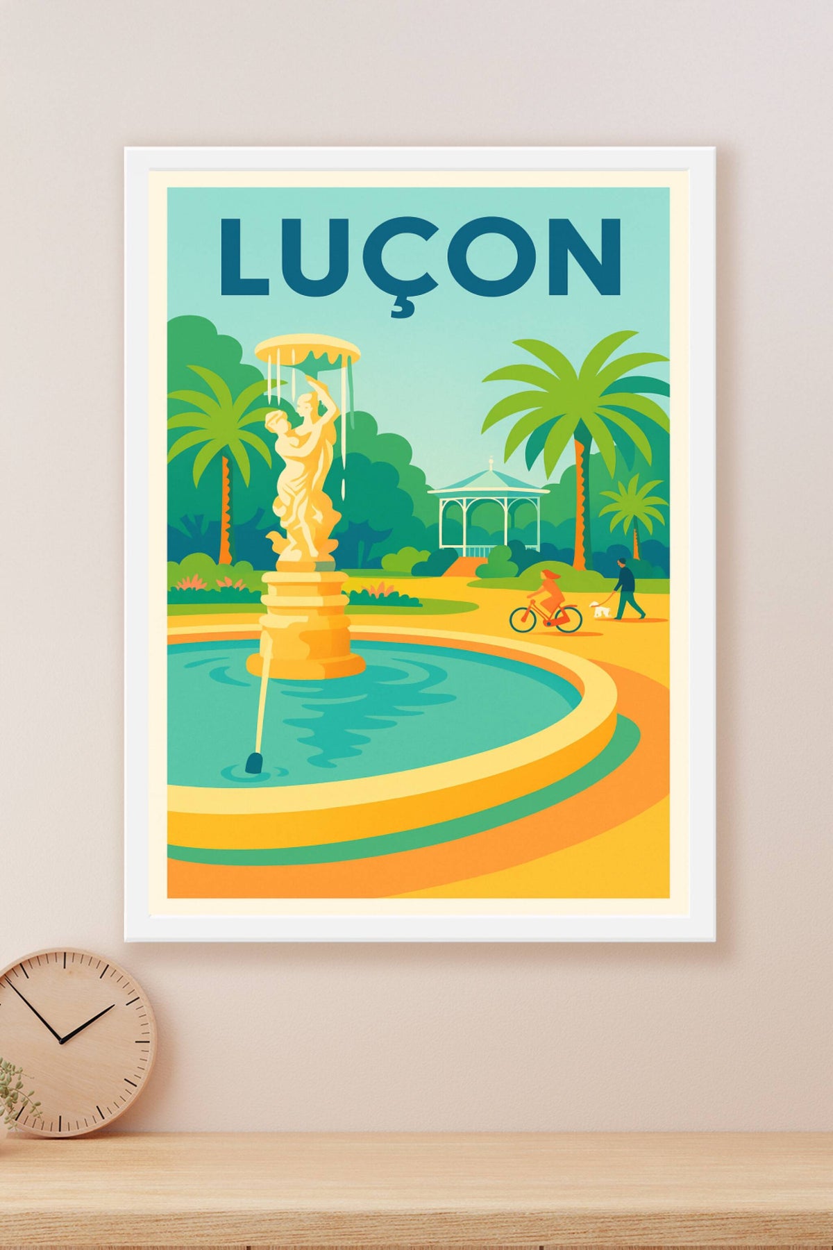Affiche de Luçon - Reflets de Sérénité au Jardin Public
