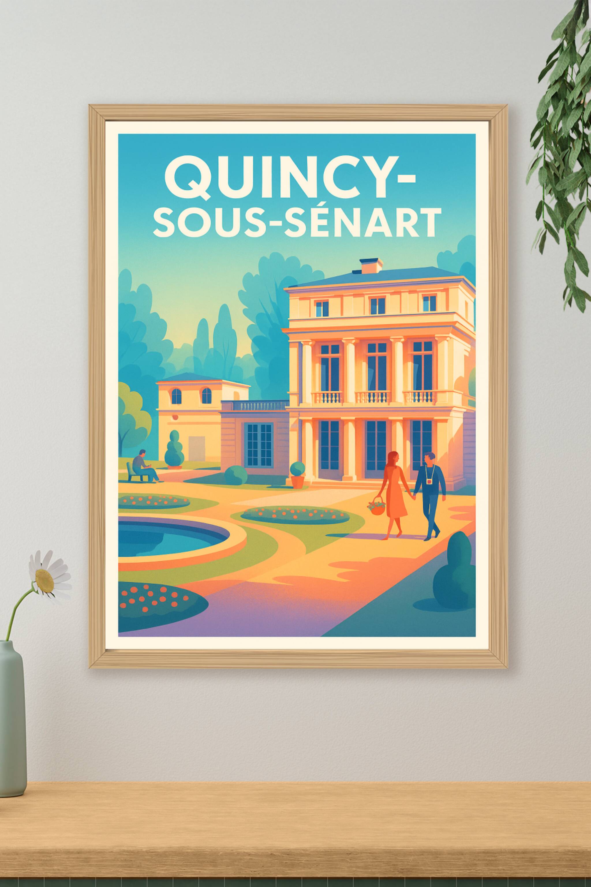Affiche de Quincy-sous-Sénart - Élégance et Sérénité au Domaine