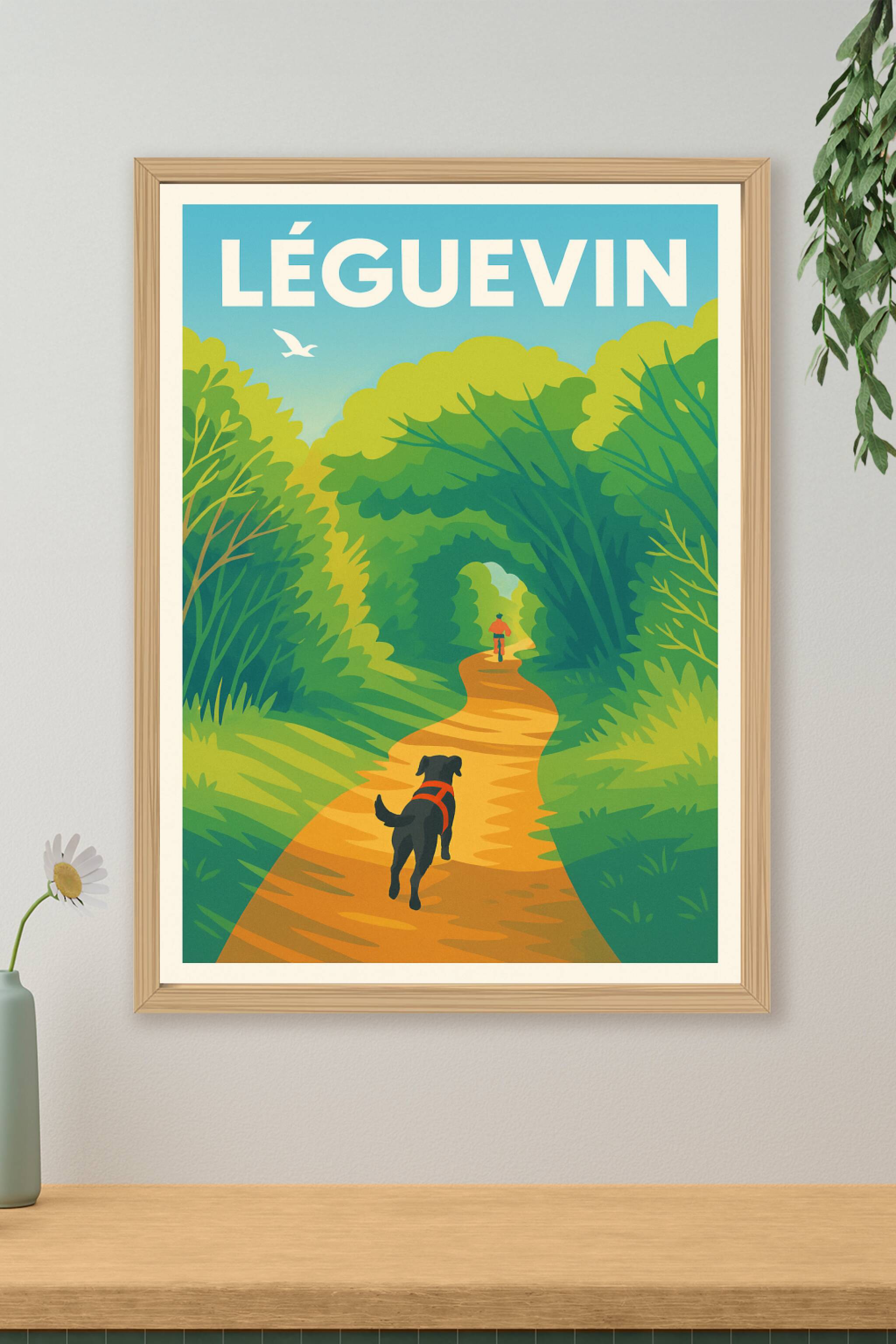 Affiche de Léguevin - Promenade en pleine nature