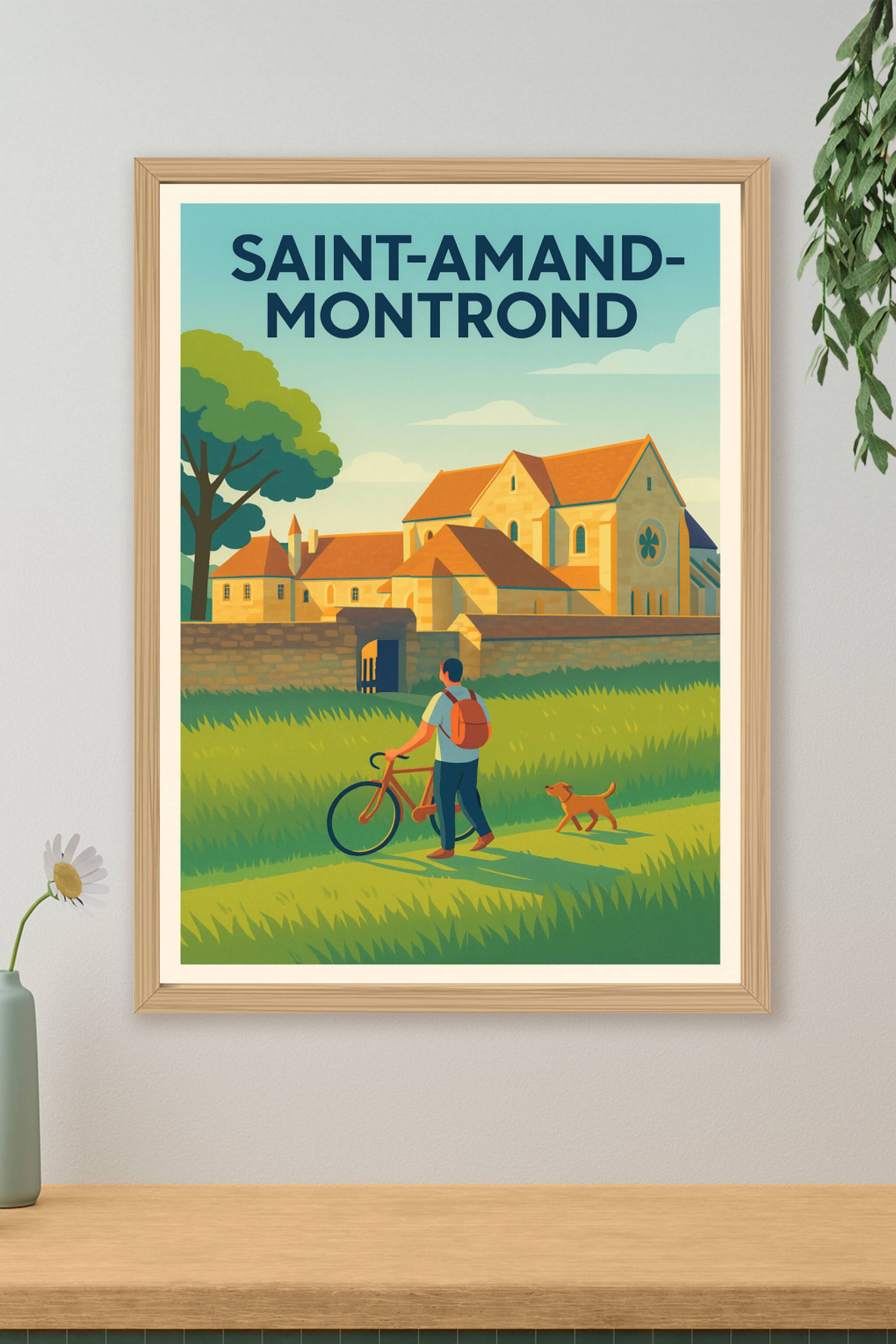 Affiche de Saint-Amand-Montrond - L'escapade champêtre