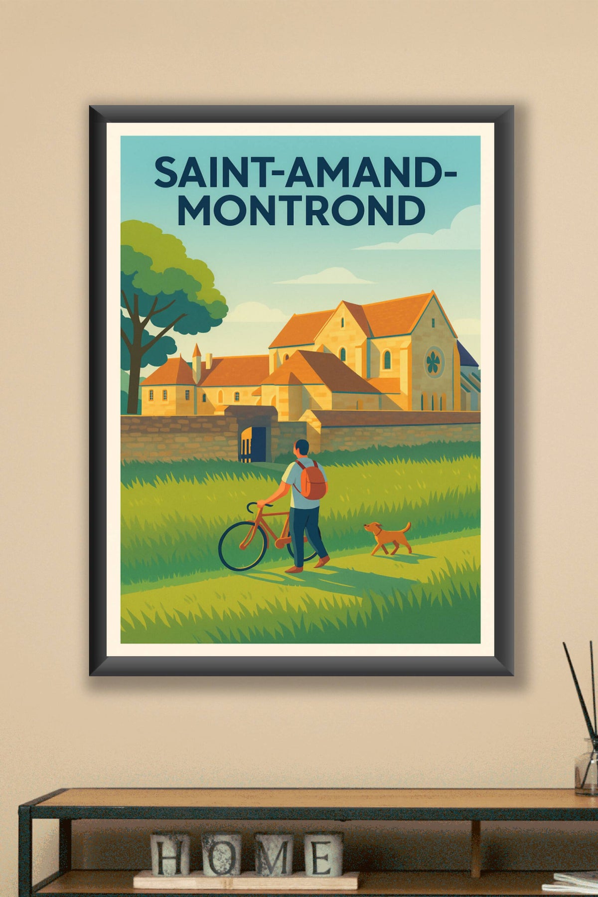 Affiche de Saint-Amand-Montrond - L'escapade champêtre