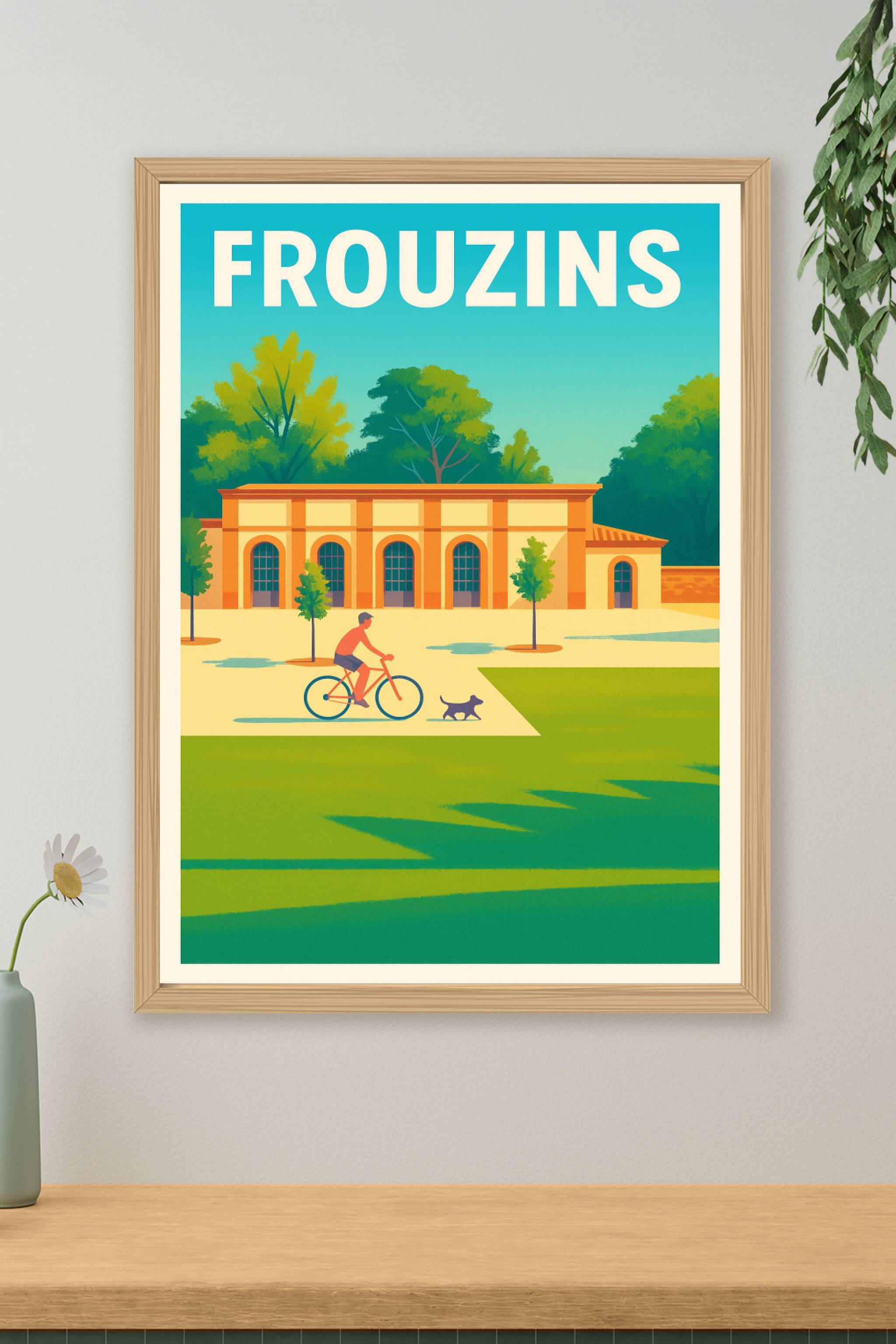 Affiche de Frouzins - Balade paisible et nature urbaine