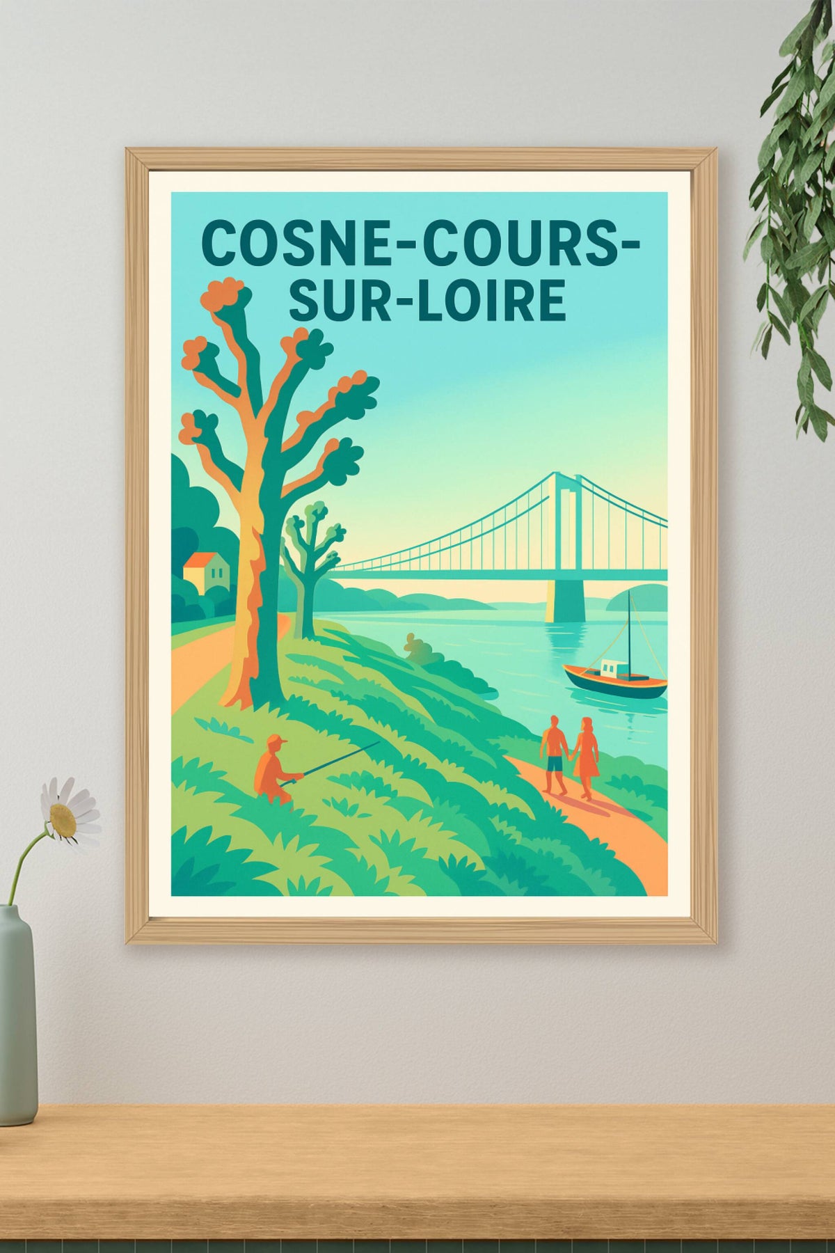 Affiche de Cosne-Cours-sur-Loire - Sérénité au fil de la Loire