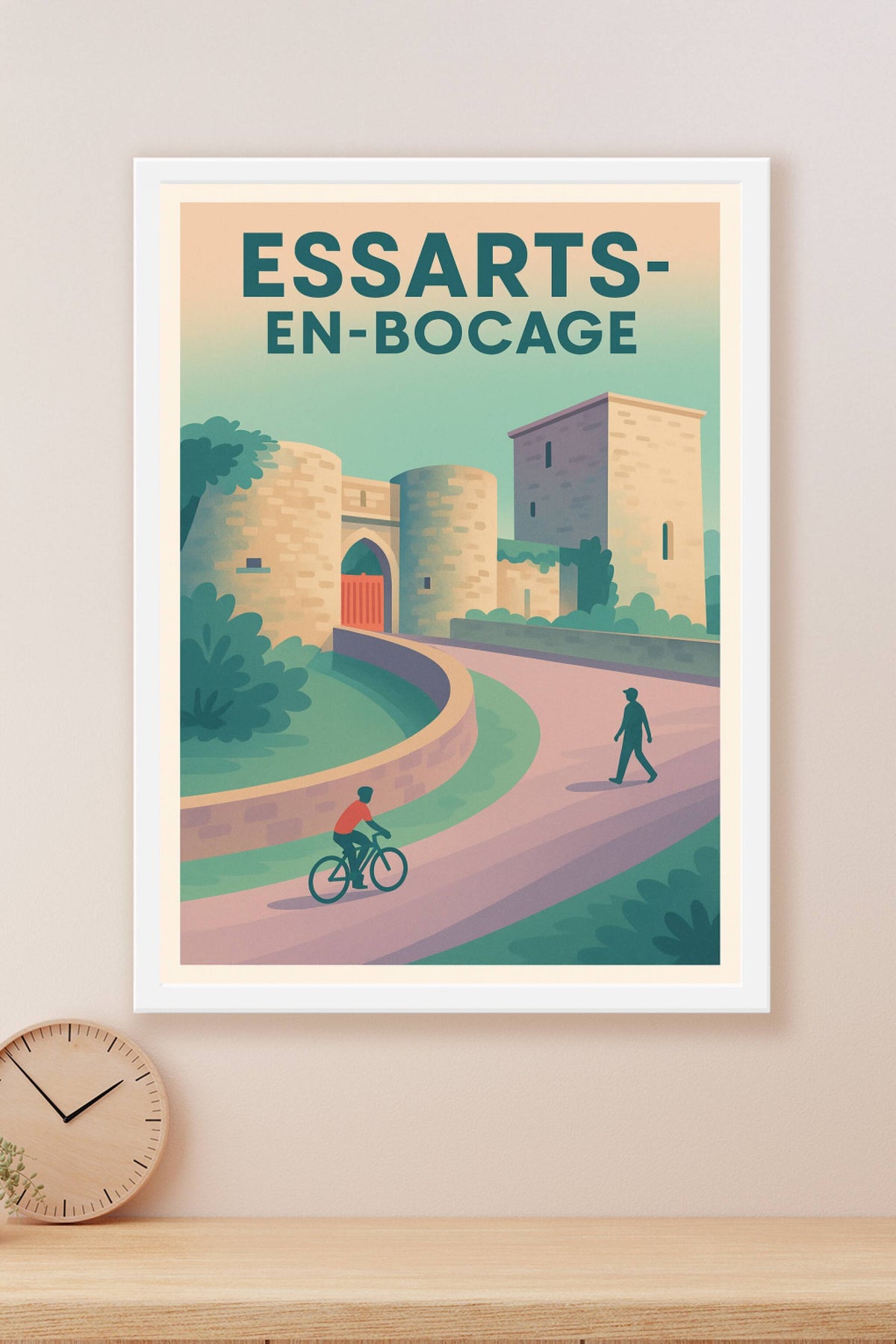 Affiche de Essarts-en-Bocage - Charme médiéval au fil des chemins