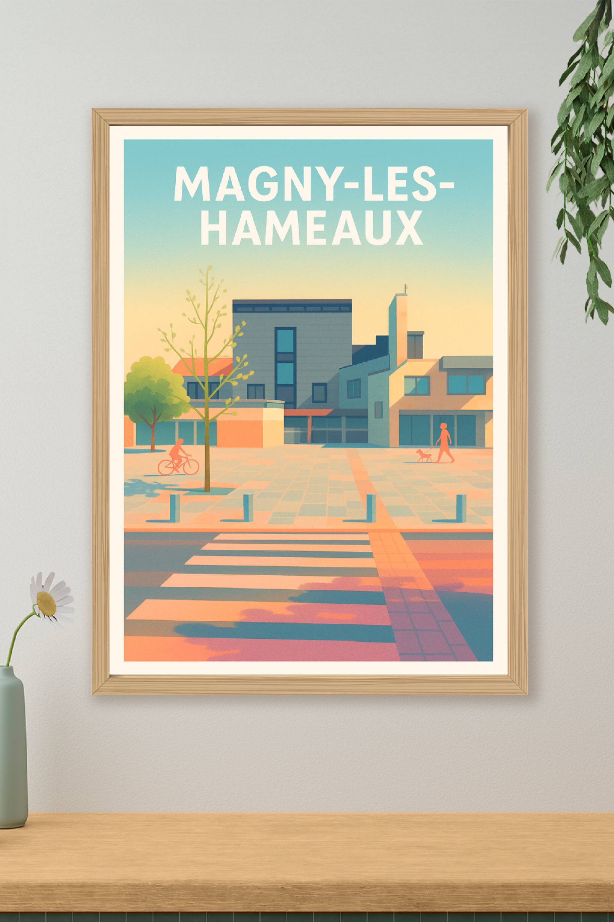 Affiche de Magny-les-Hameaux - Charme et sérénité urbaine