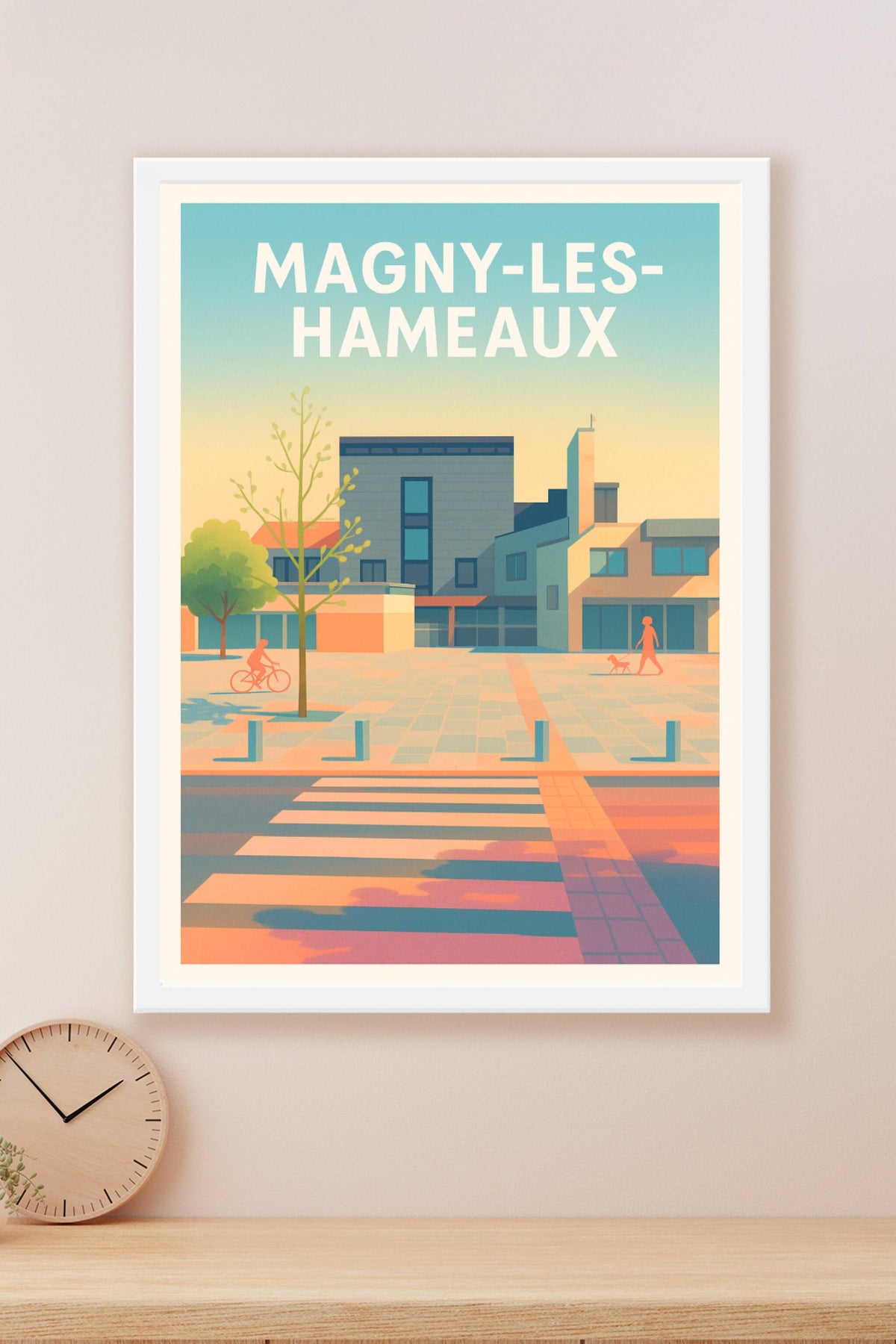 Affiche de Magny-les-Hameaux - Charme et sérénité urbaine
