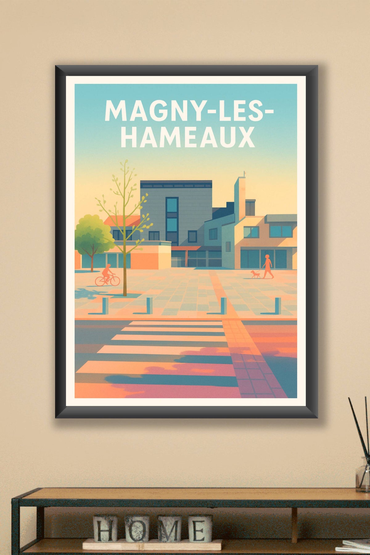 Affiche de Magny-les-Hameaux - Charme et sérénité urbaine