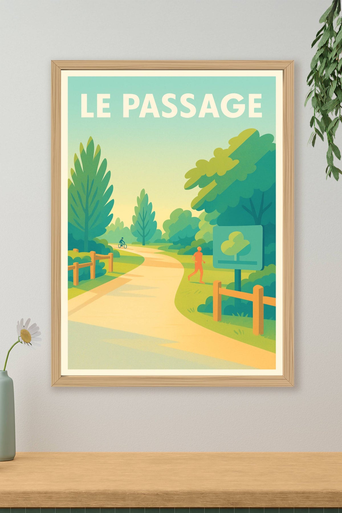Affiche de Le Passage - Échappée verte et sérénité
