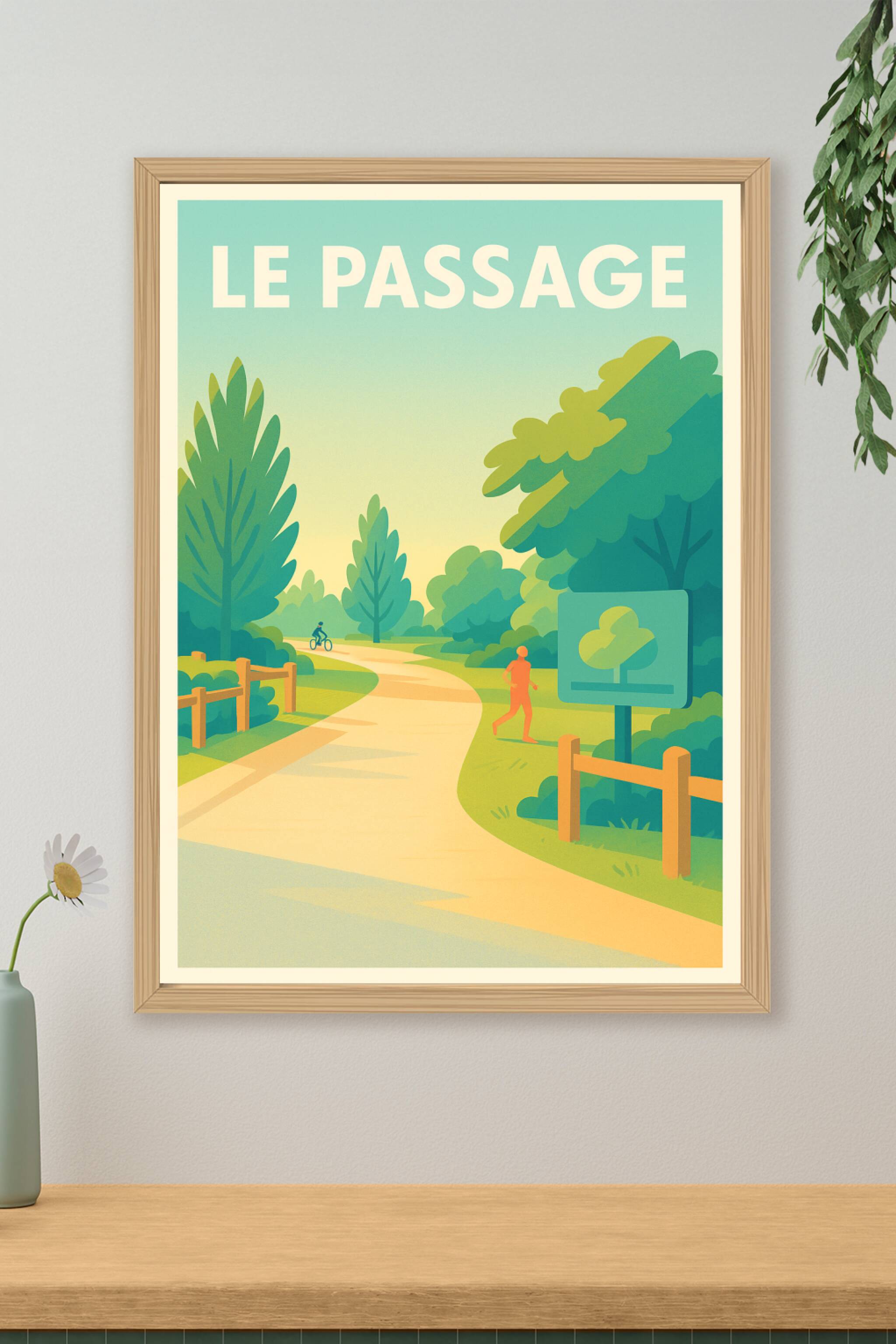 Affiche de Le Passage - Échappée verte et sérénité