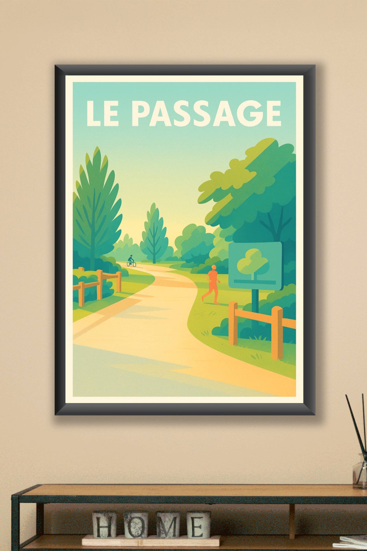 Affiche de Le Passage - Échappée verte et sérénité