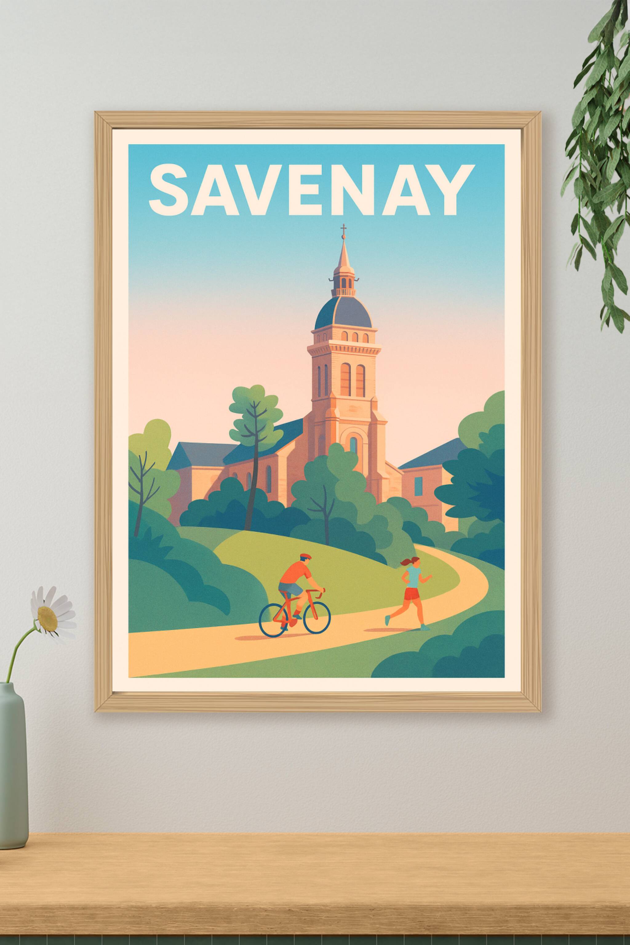 Affiche de Savenay - Tranquillité et charme en pleine nature
