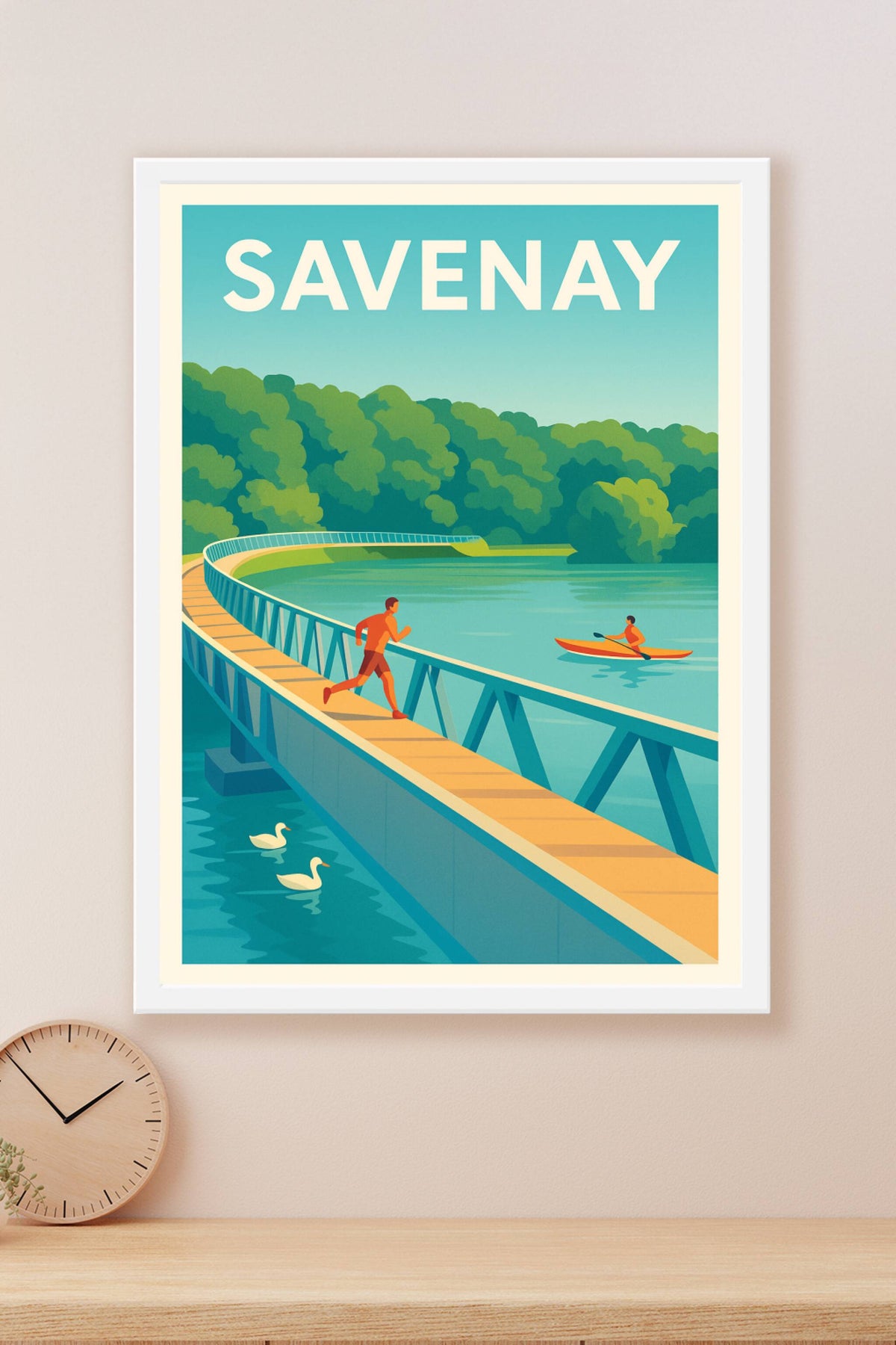 Affiche de Savenay - Évasion et douceur au fil de l'eau