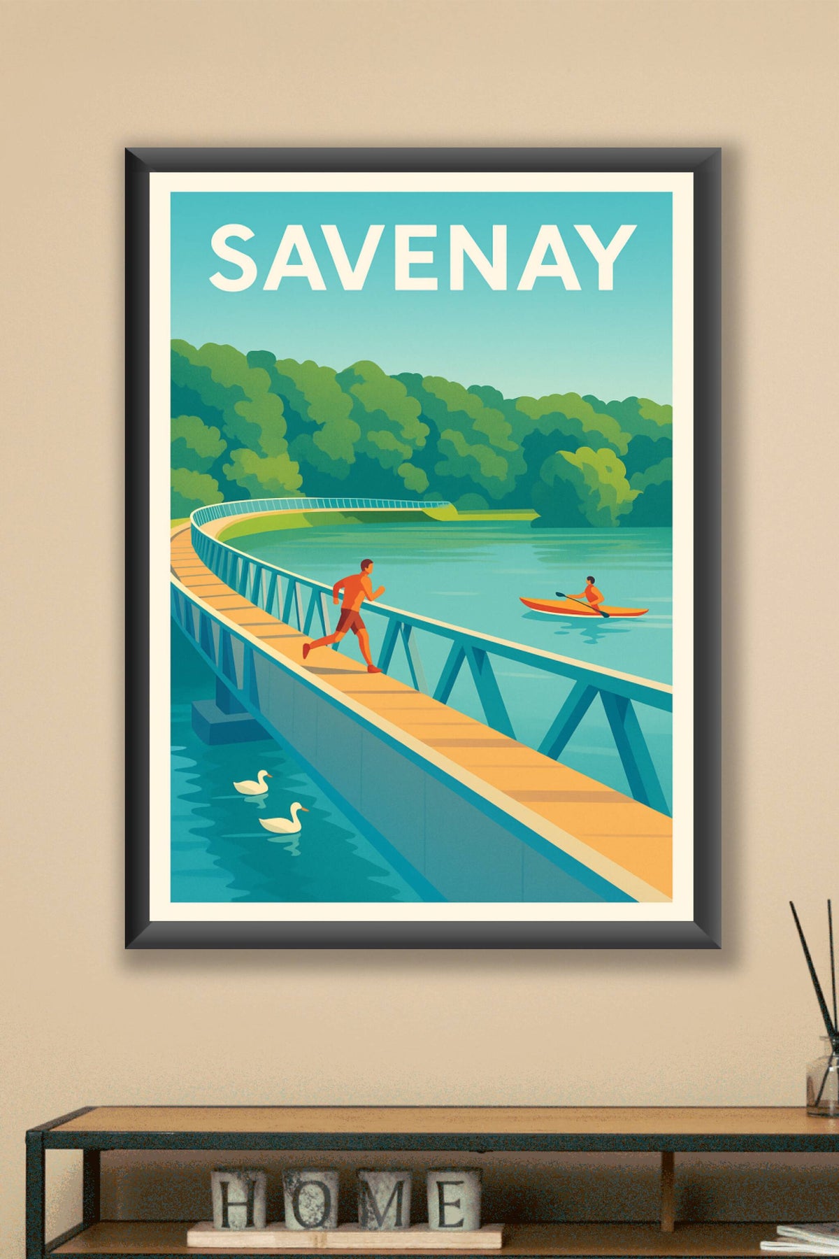 Affiche de Savenay - Évasion et douceur au fil de l'eau