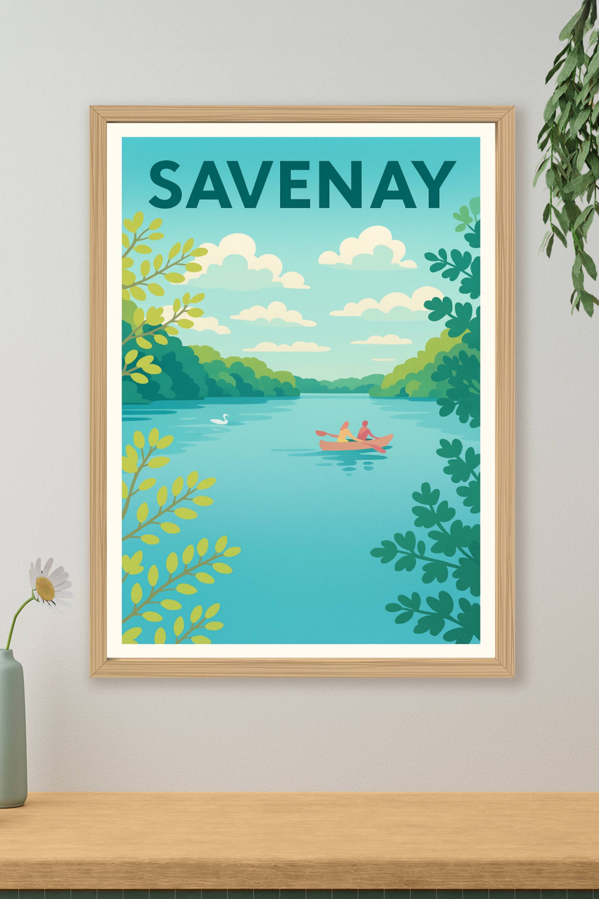 Affiche de Savenay - Évasion sur l'eau en pleine nature