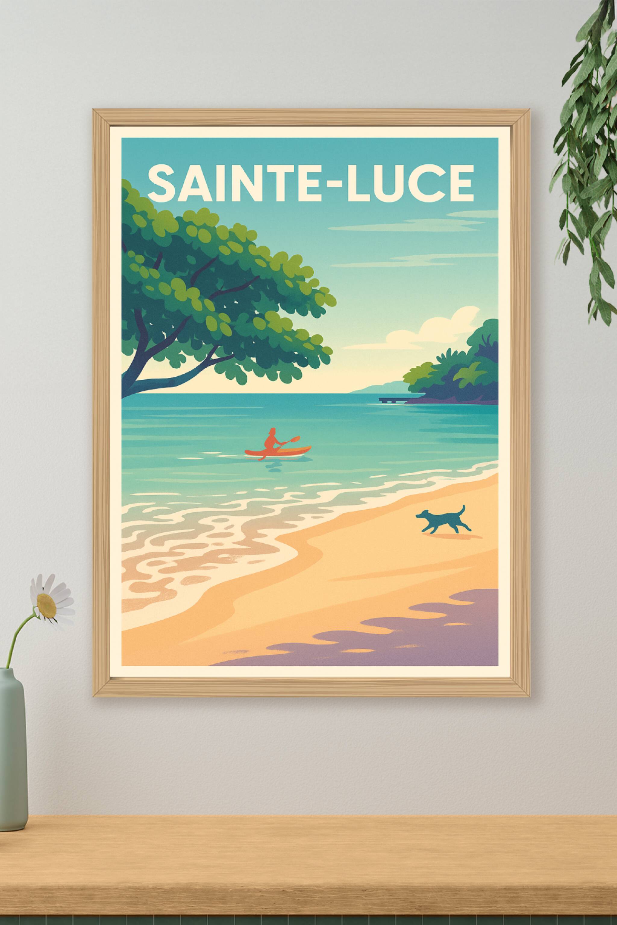 Affiche de Sainte-Luce - Évasion et sérénité au bord de l'eau