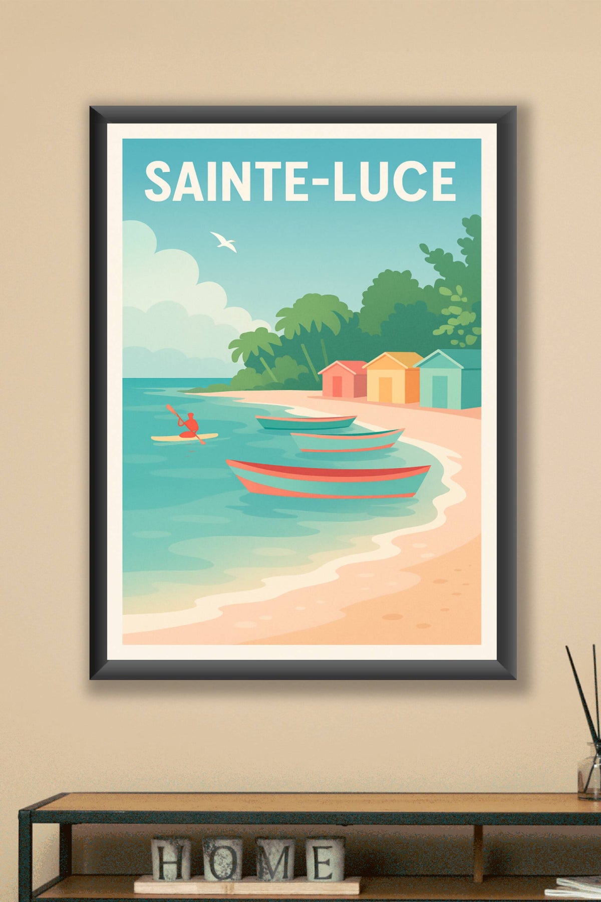 Affiche de Sainte-Luce - Évasion marine et douceur caraïbe