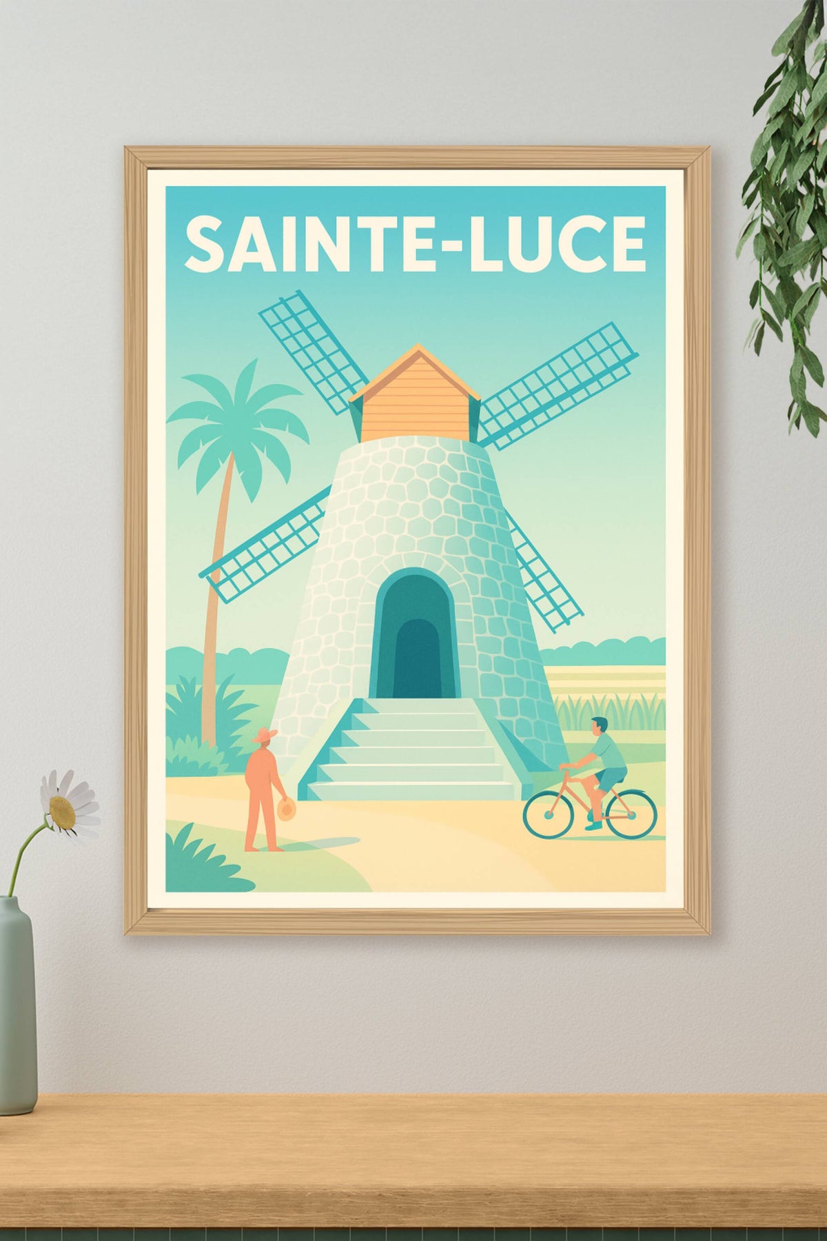 Affiche de Sainte-Luce - Évasion au moulin tropical
