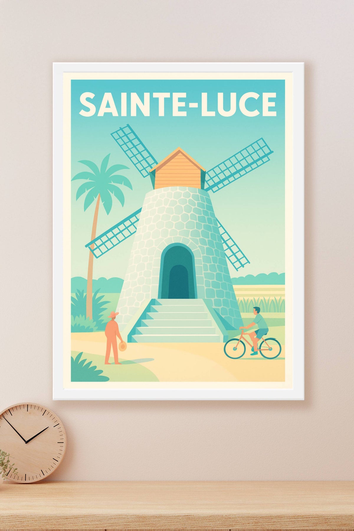 Affiche de Sainte-Luce - Évasion au moulin tropical