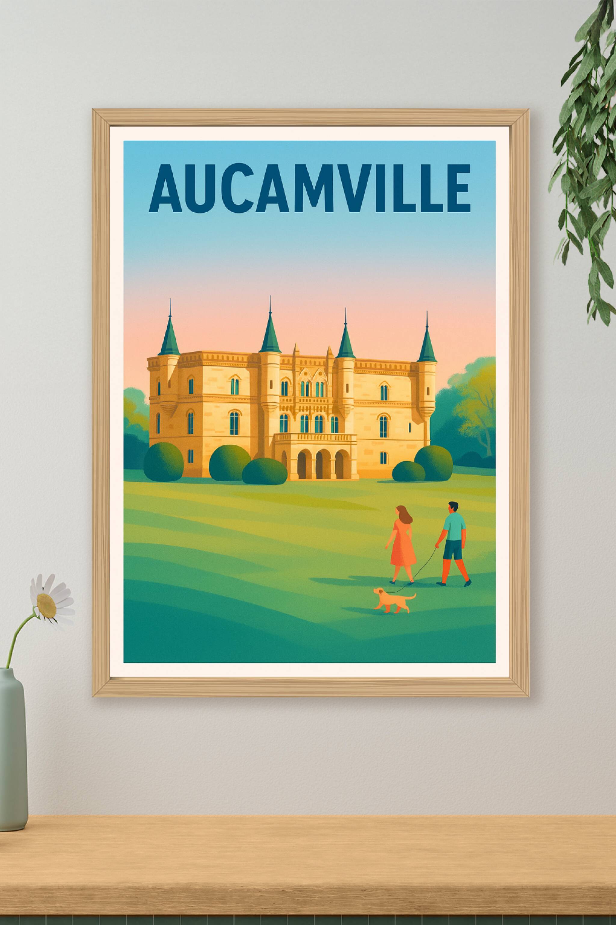 Affiche de Aucamville - Évasion au Château historique