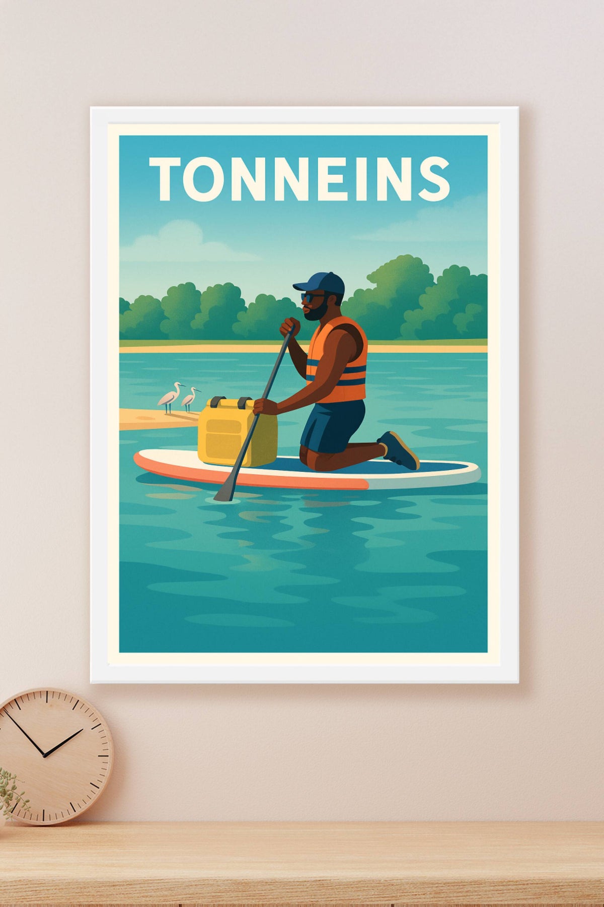Affiche de Tonneins - L'évasion aquatique au fil de l'eau