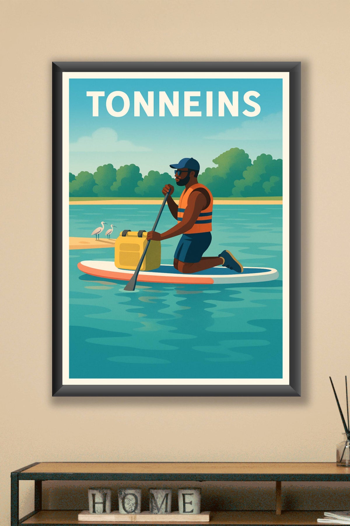 Affiche de Tonneins - L'évasion aquatique au fil de l'eau