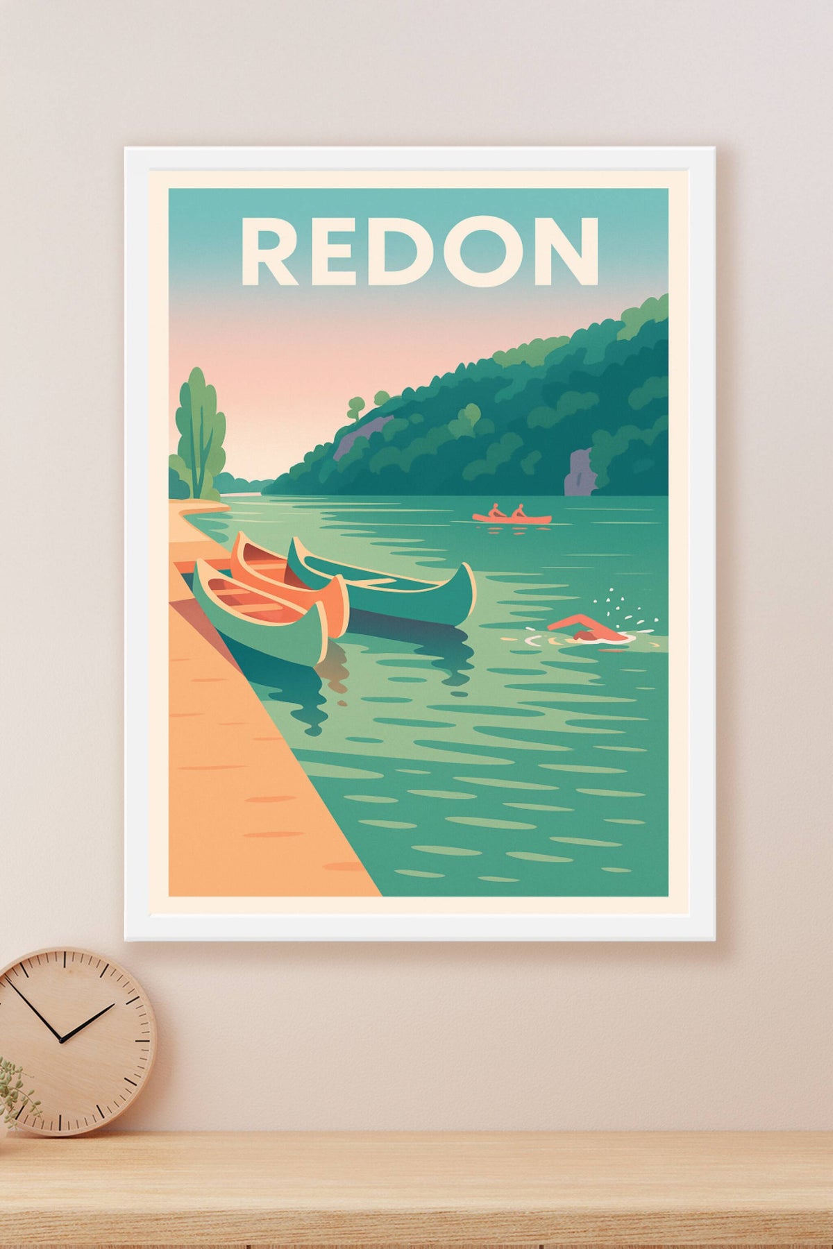 Affiche de Redon - Escapade paisible au fil de l'eau