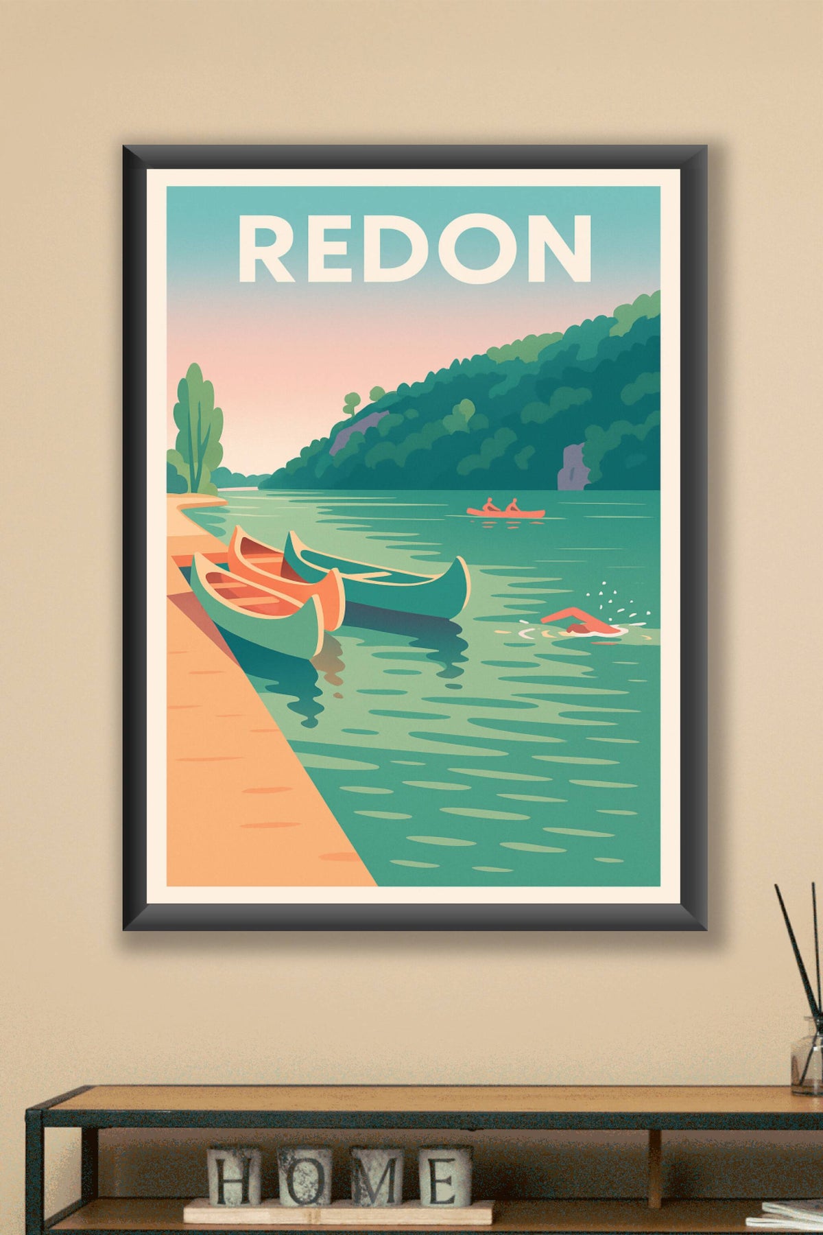 Affiche de Redon - Escapade paisible au fil de l'eau