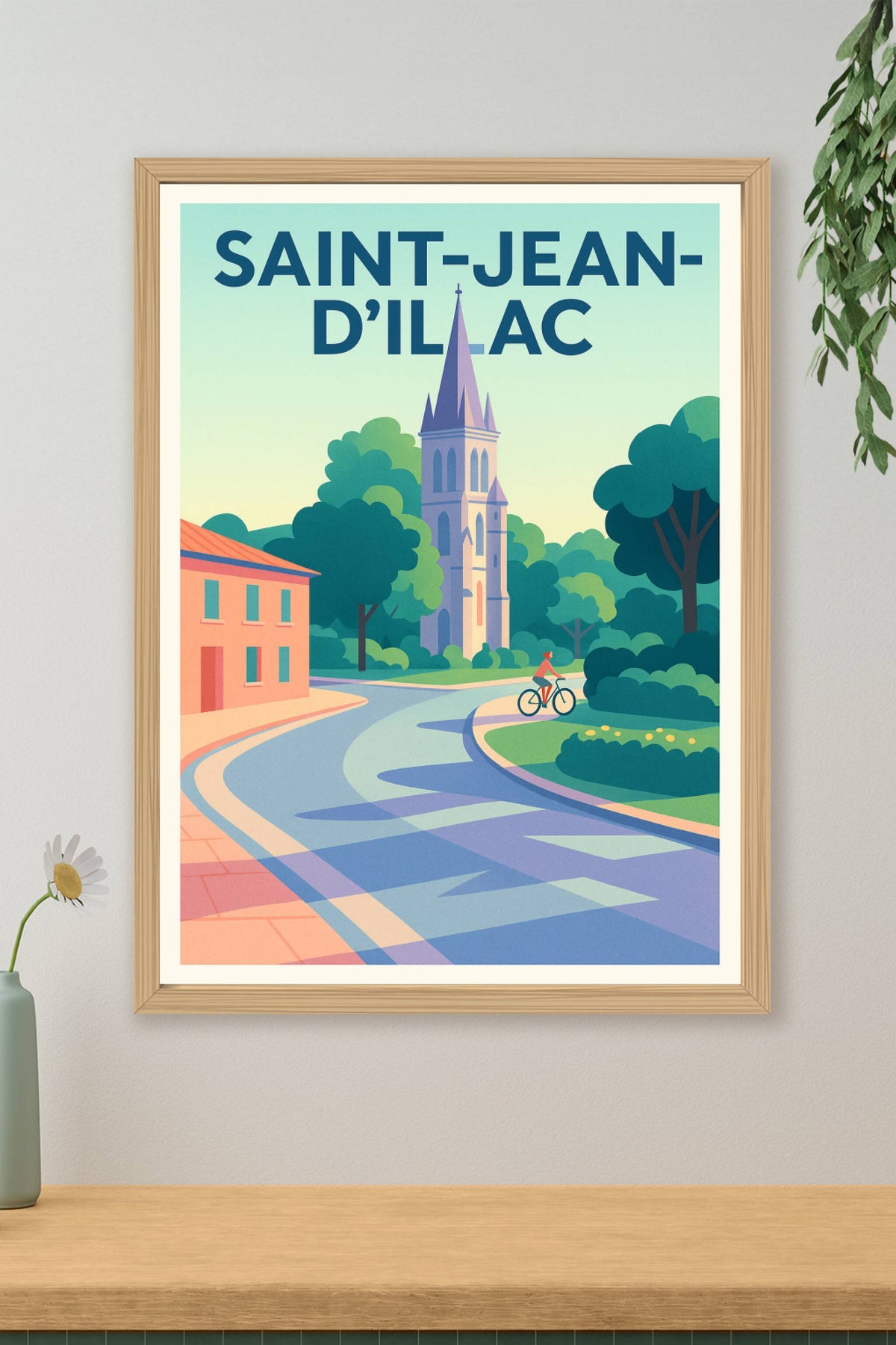Affiche de Saint-Jean-d'Illac - Charme paisible et verdoyant