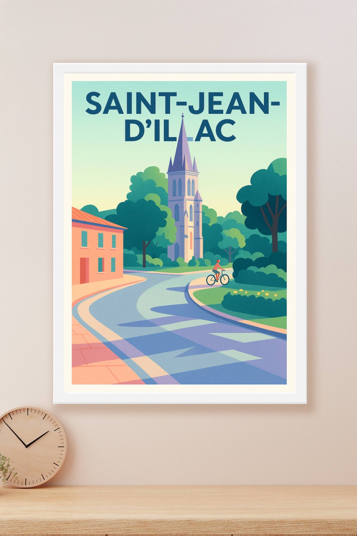 Affiche de Saint-Jean-d'Illac - Charme paisible et verdoyant