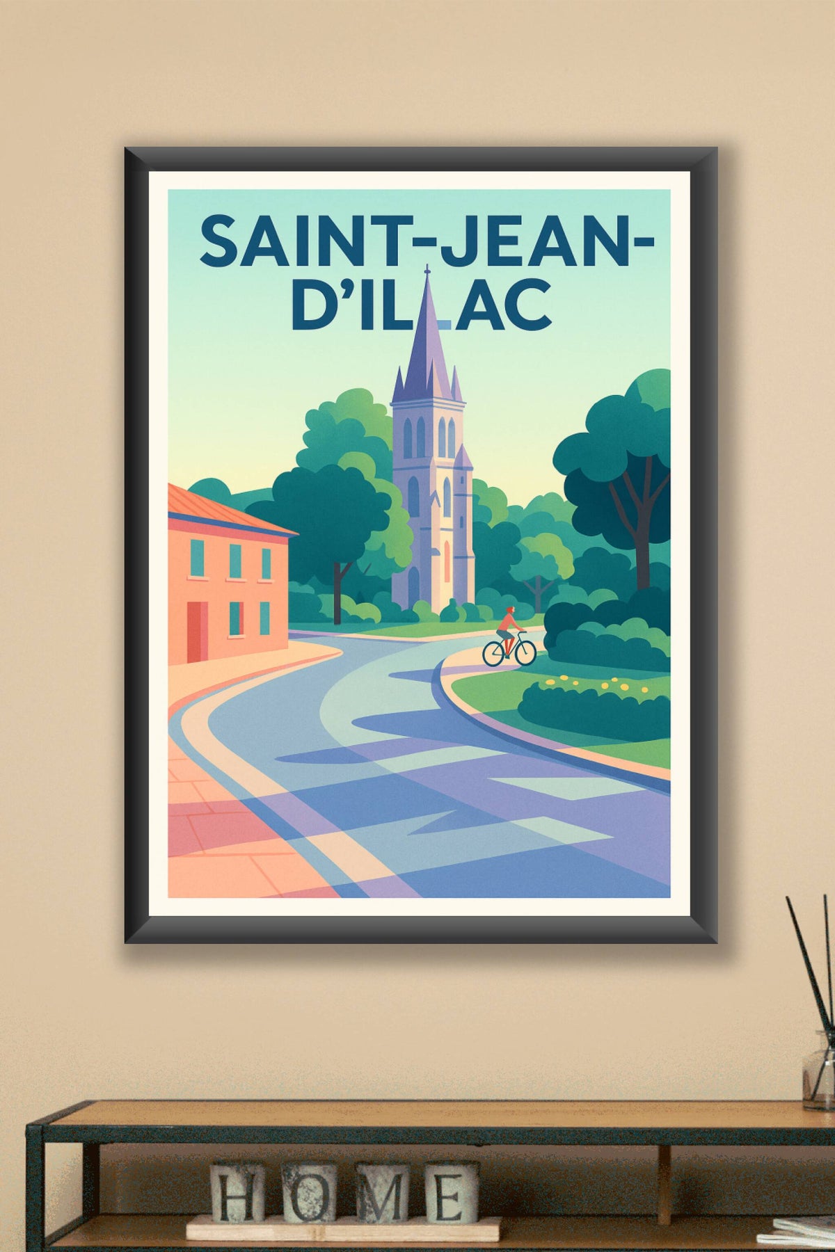 Affiche de Saint-Jean-d'Illac - Charme paisible et verdoyant