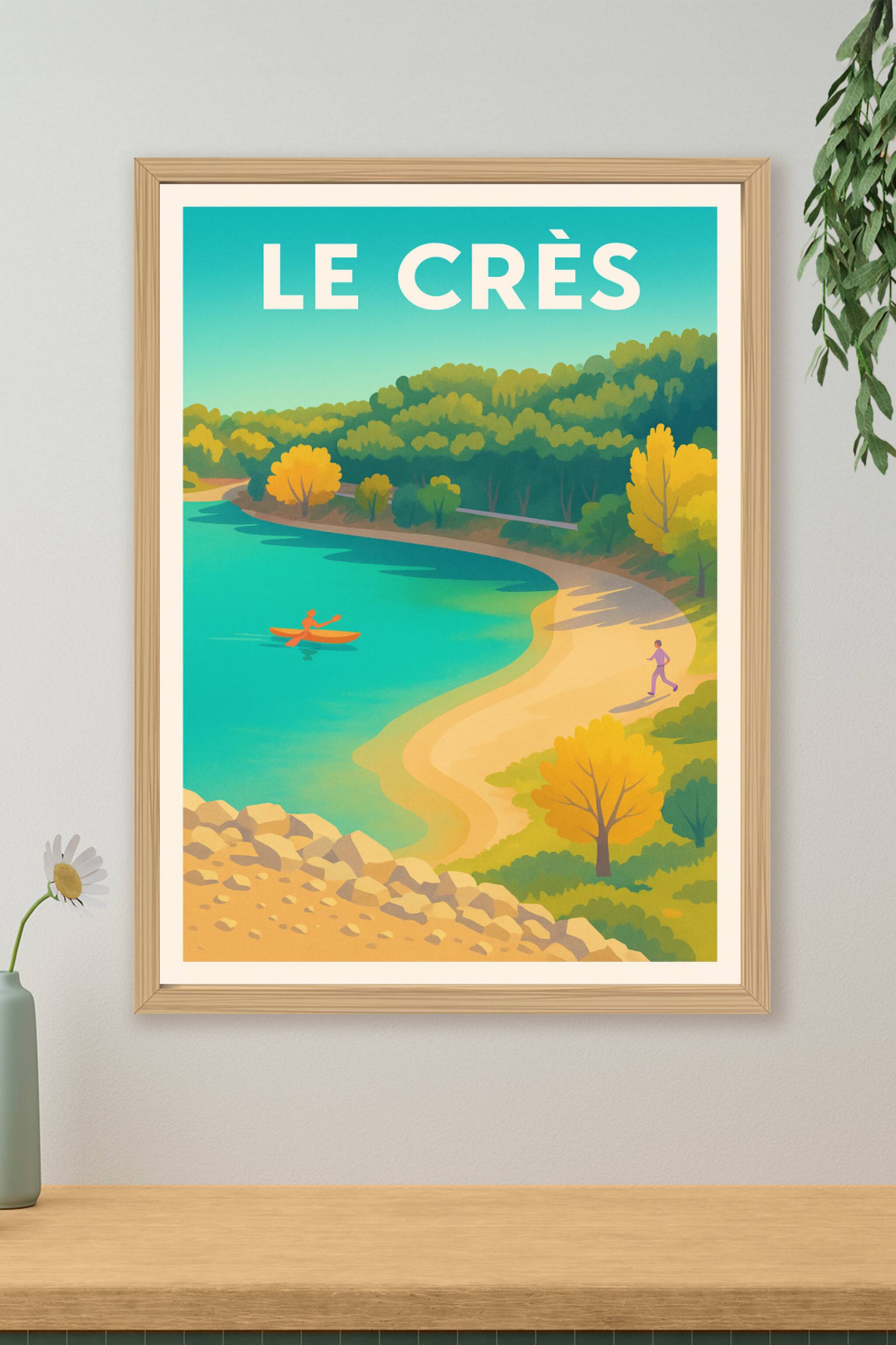 Affiche de Le Crès - Évasion et nature au cœur du Languedoc