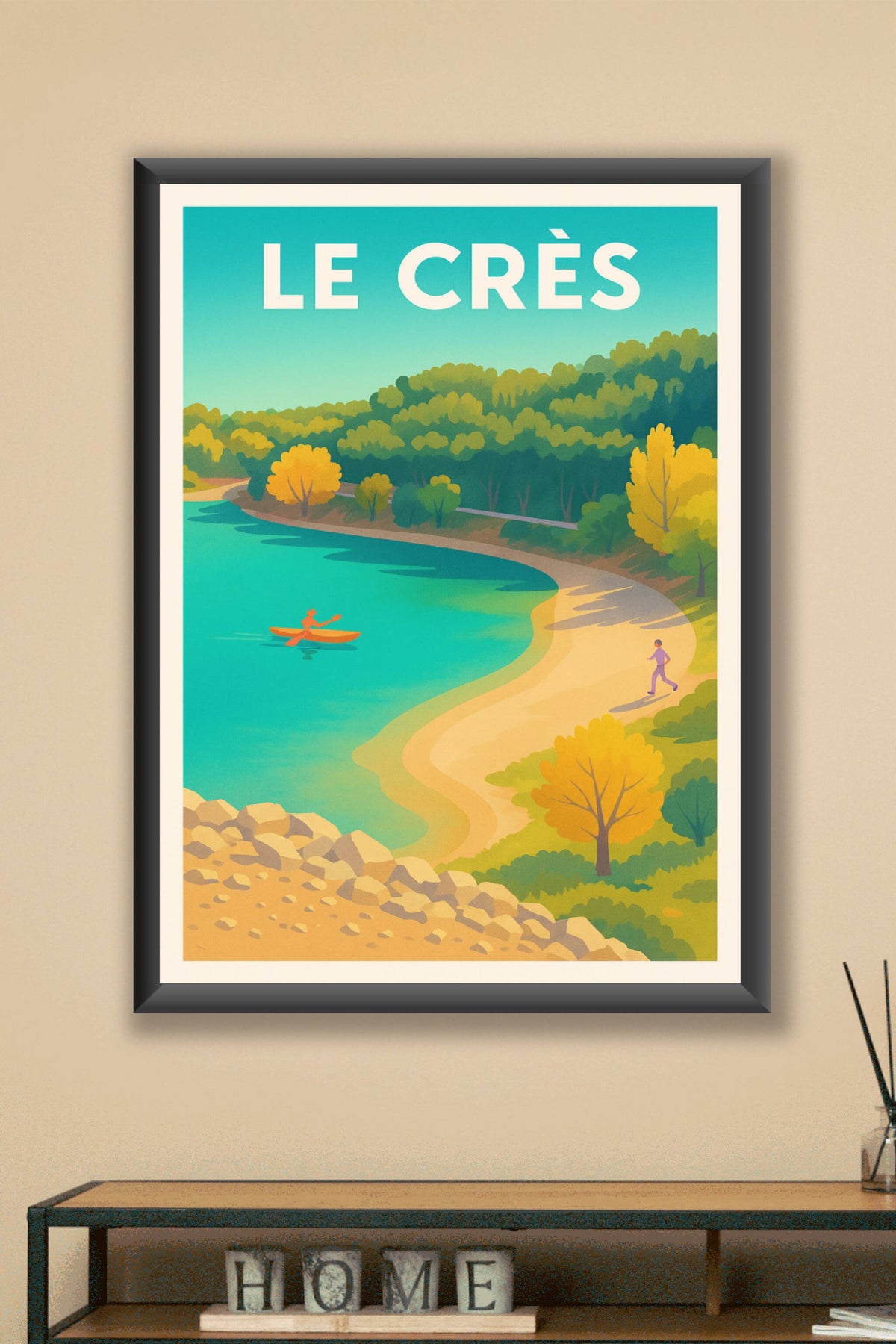 Affiche de Le Crès - Évasion et nature au cœur du Languedoc