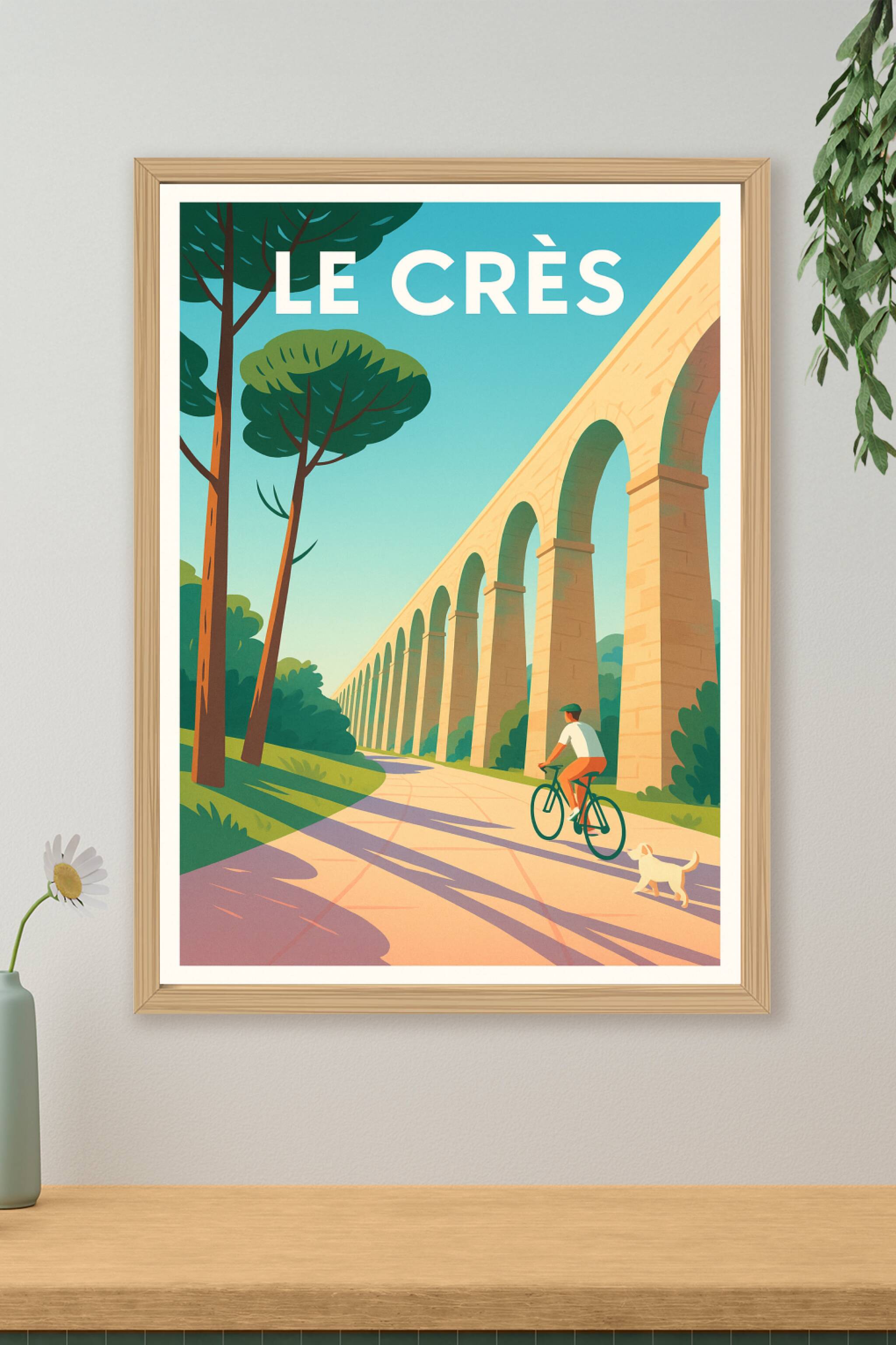 Affiche de Le Crès - Évasion et Nature au fil de l’aqueduc