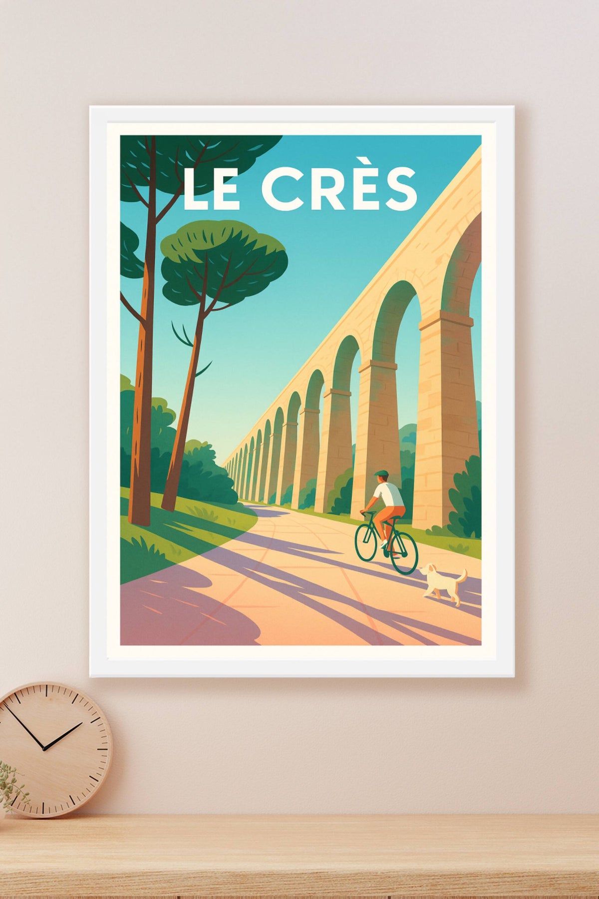 Affiche de Le Crès - Évasion et Nature au fil de l’aqueduc