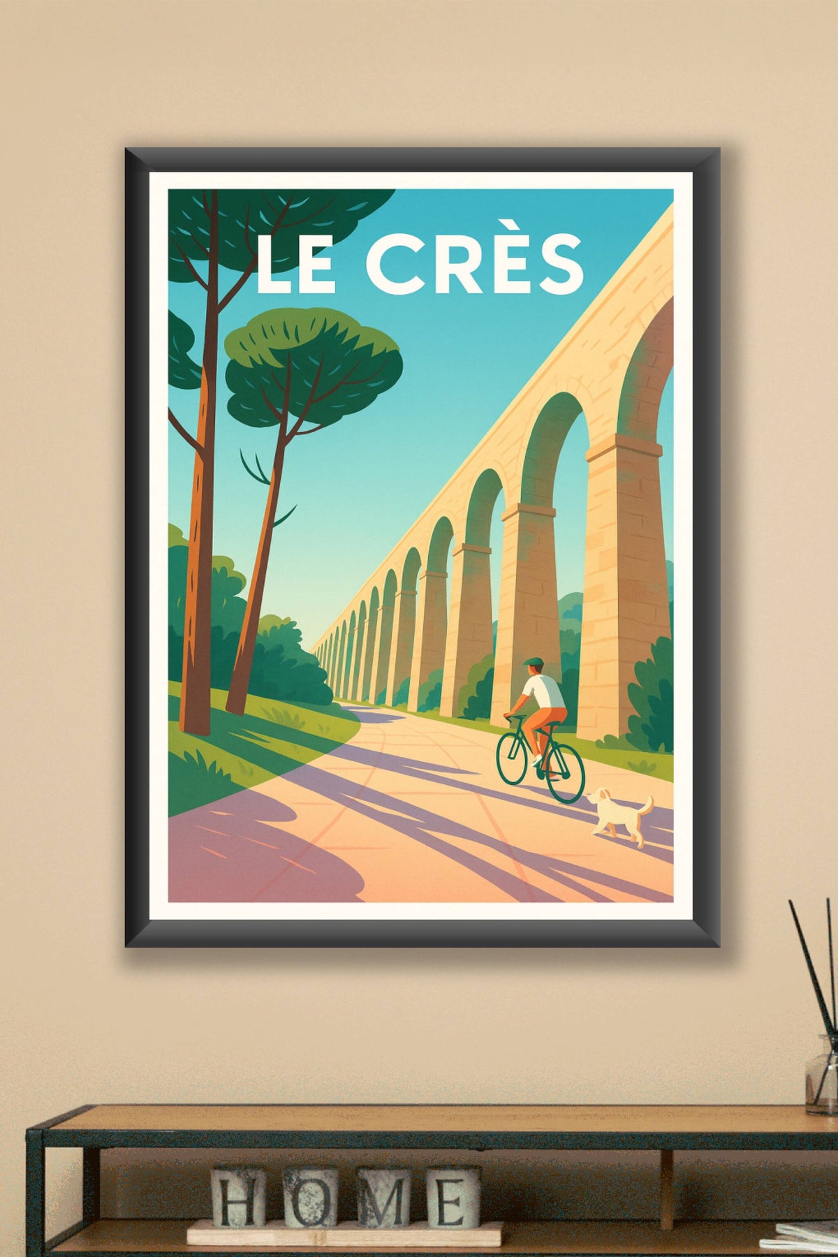 Affiche de Le Crès - Évasion et Nature au fil de l’aqueduc
