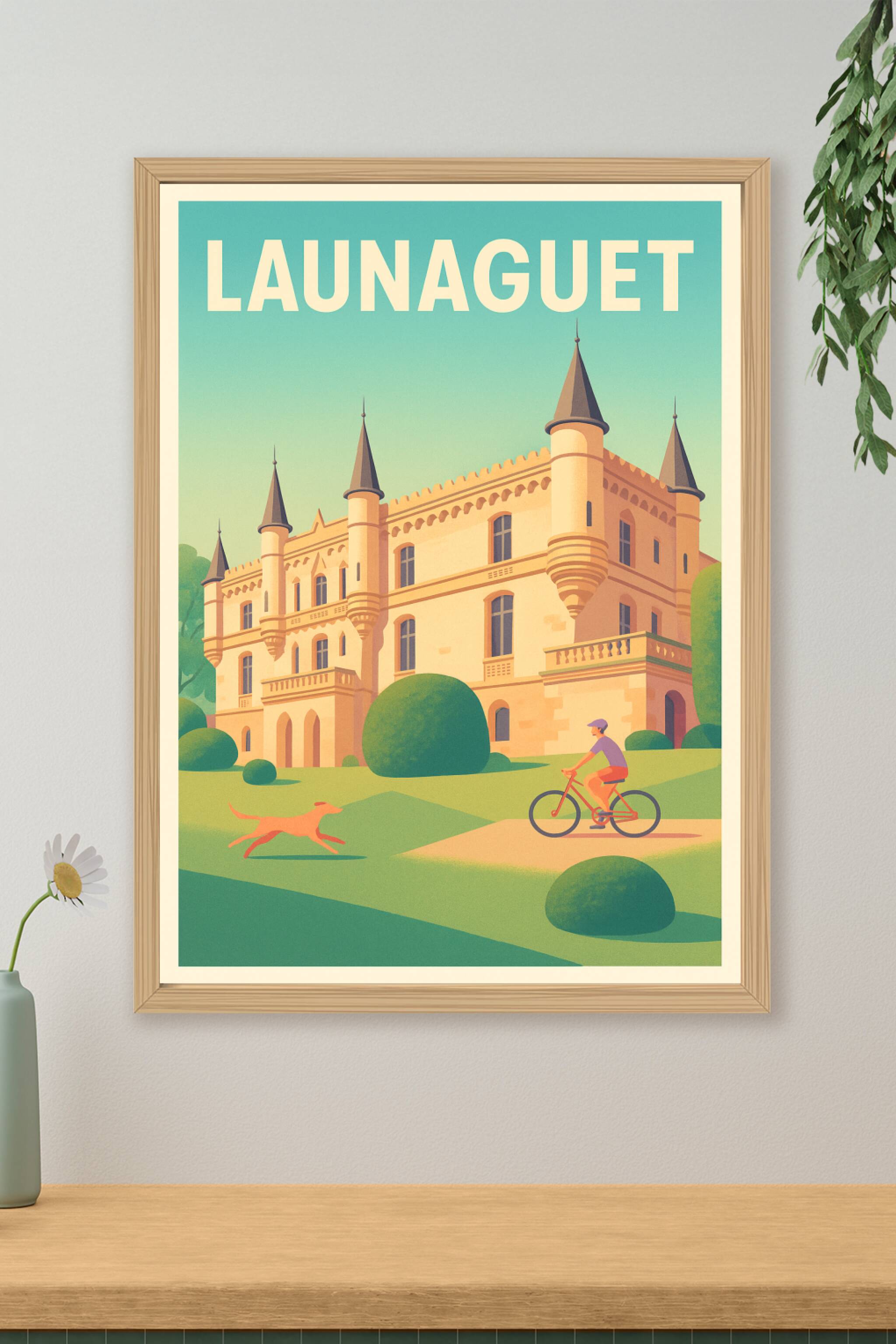 Affiche de Launaguet - Charme et sérénité au château