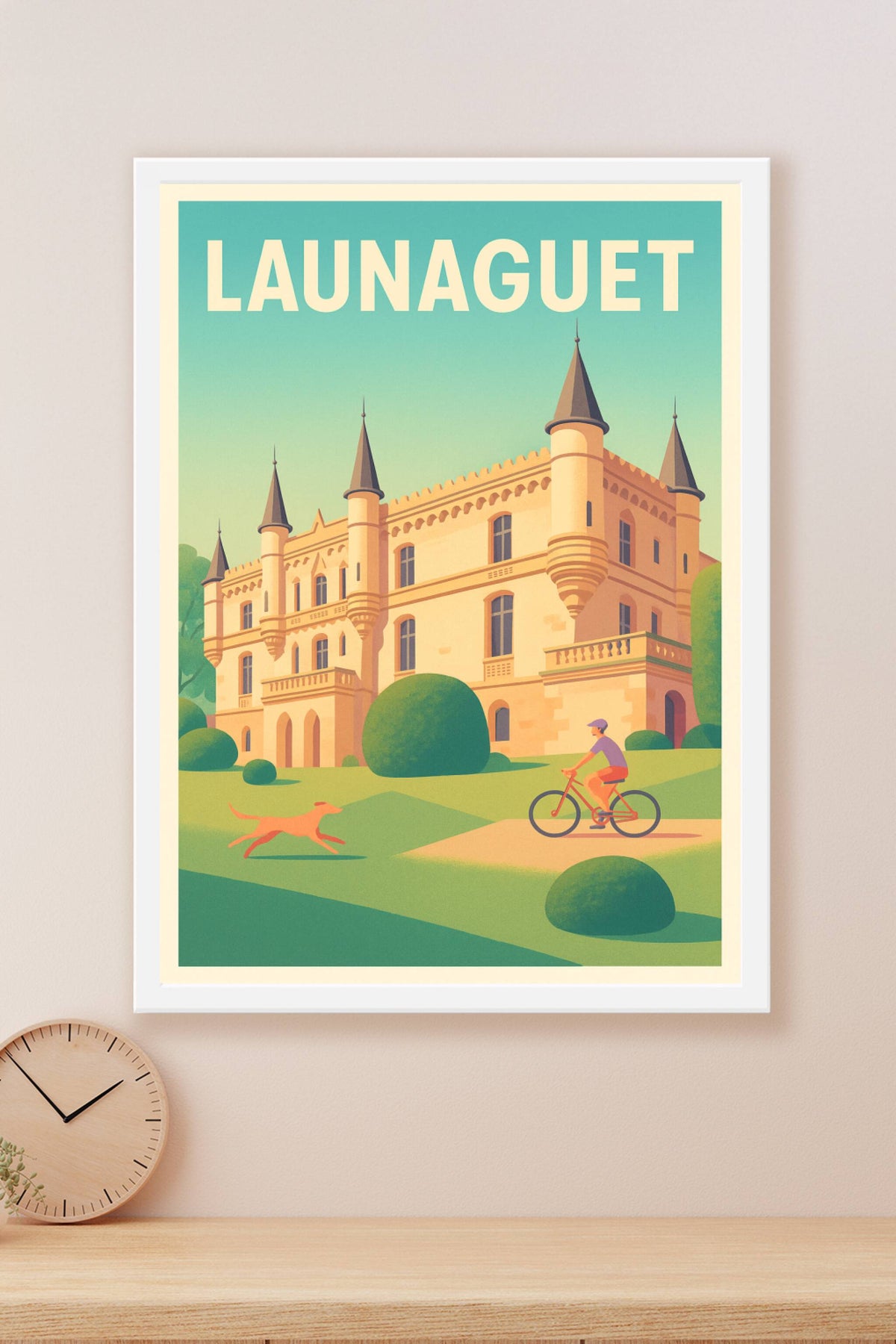 Affiche de Launaguet - Charme et sérénité au château