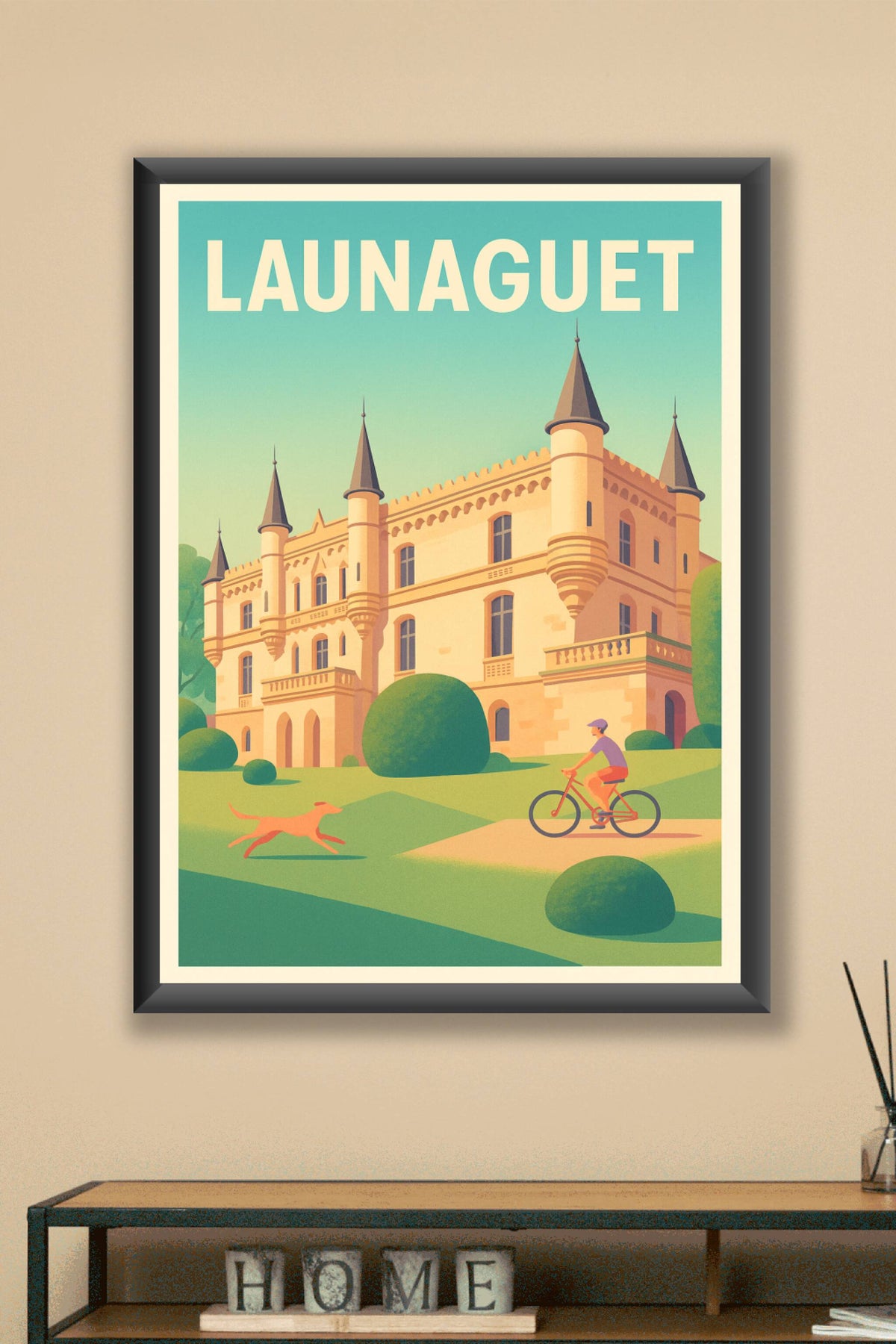 Affiche de Launaguet - Charme et sérénité au château